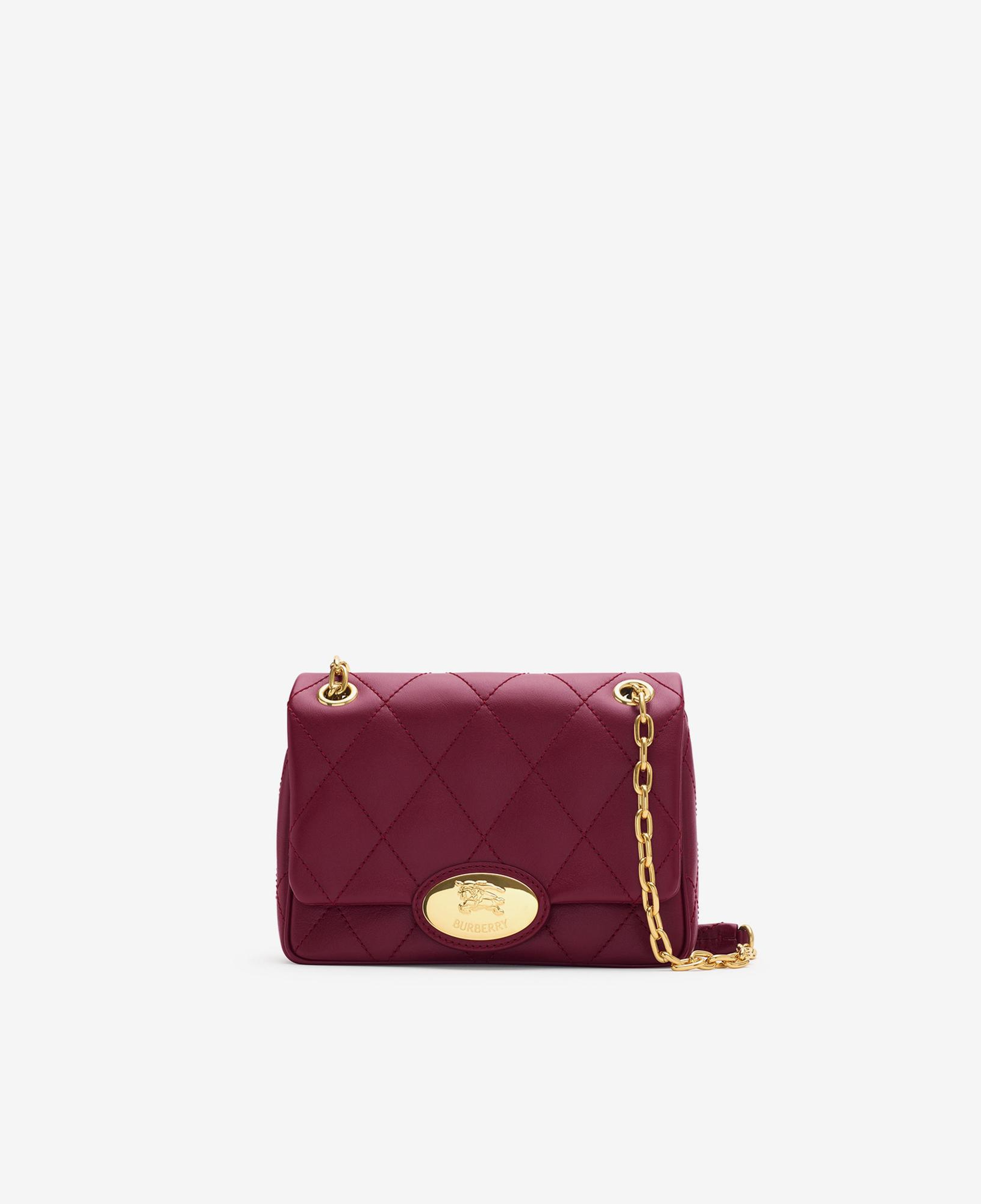 Burberry Small Strand Kadın Bordo Omuz Çantası