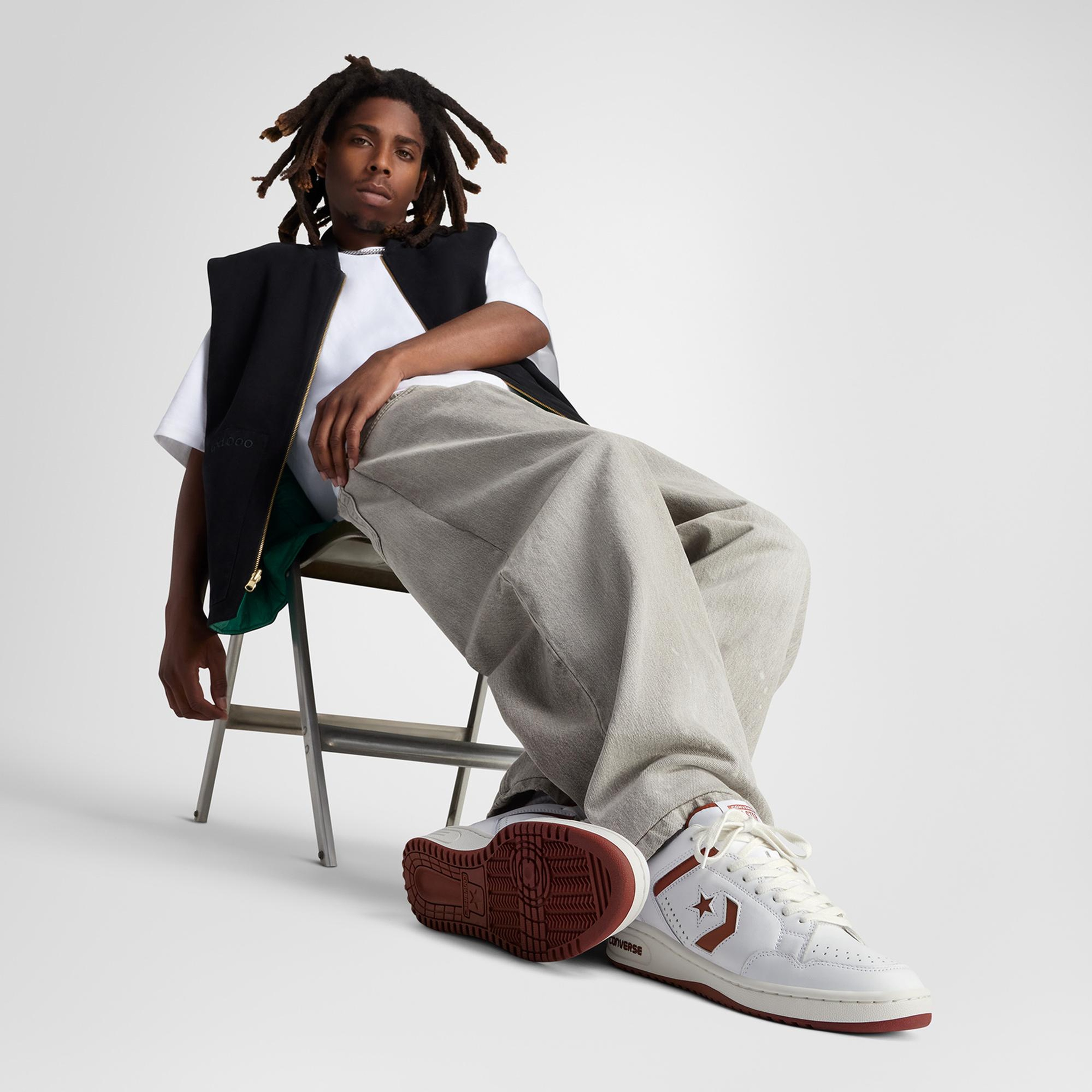 Converse Weapon Unisex Beyaz Deri Sneaker