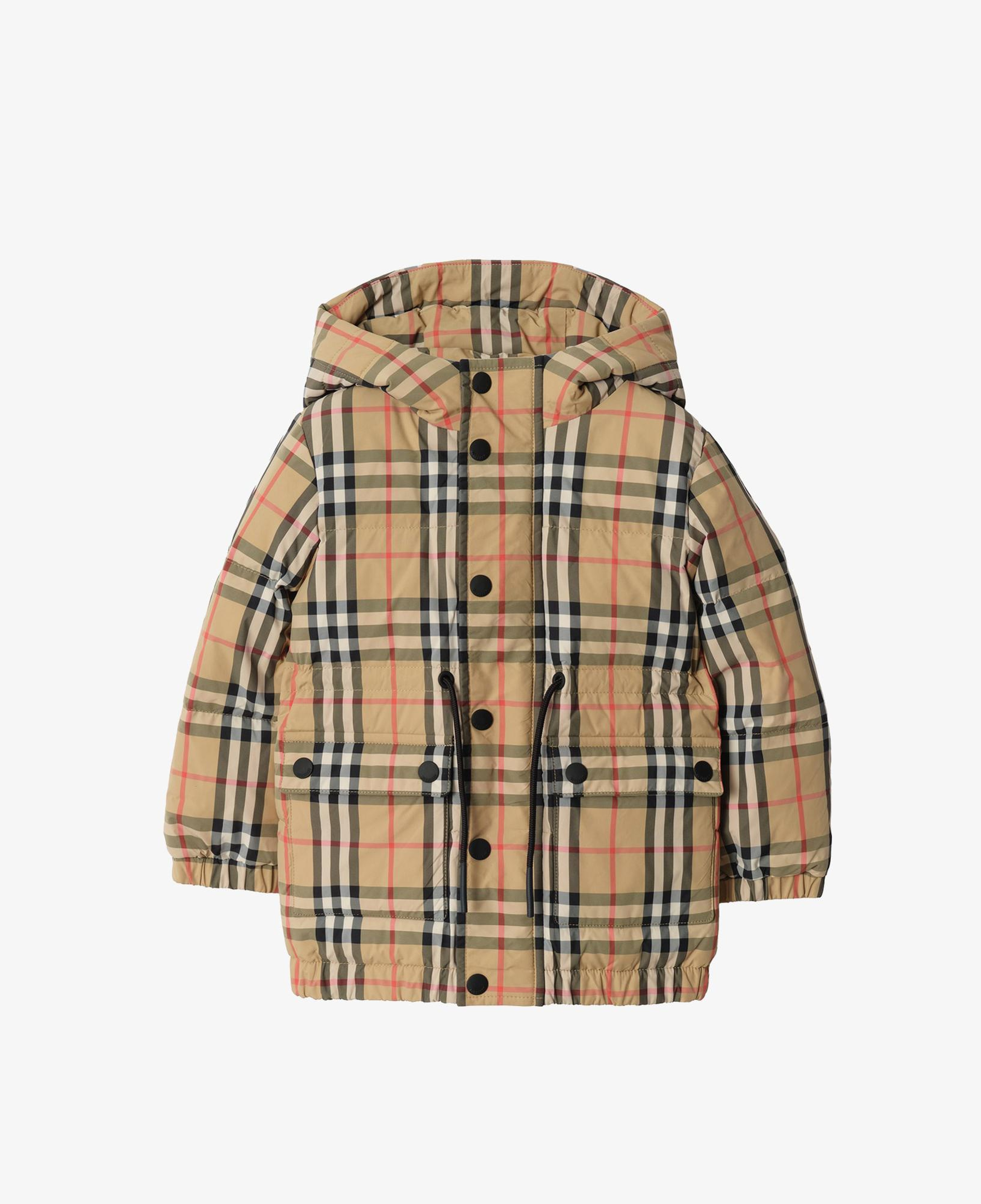 Burberry Franklın Check Çocuk Bej Mont