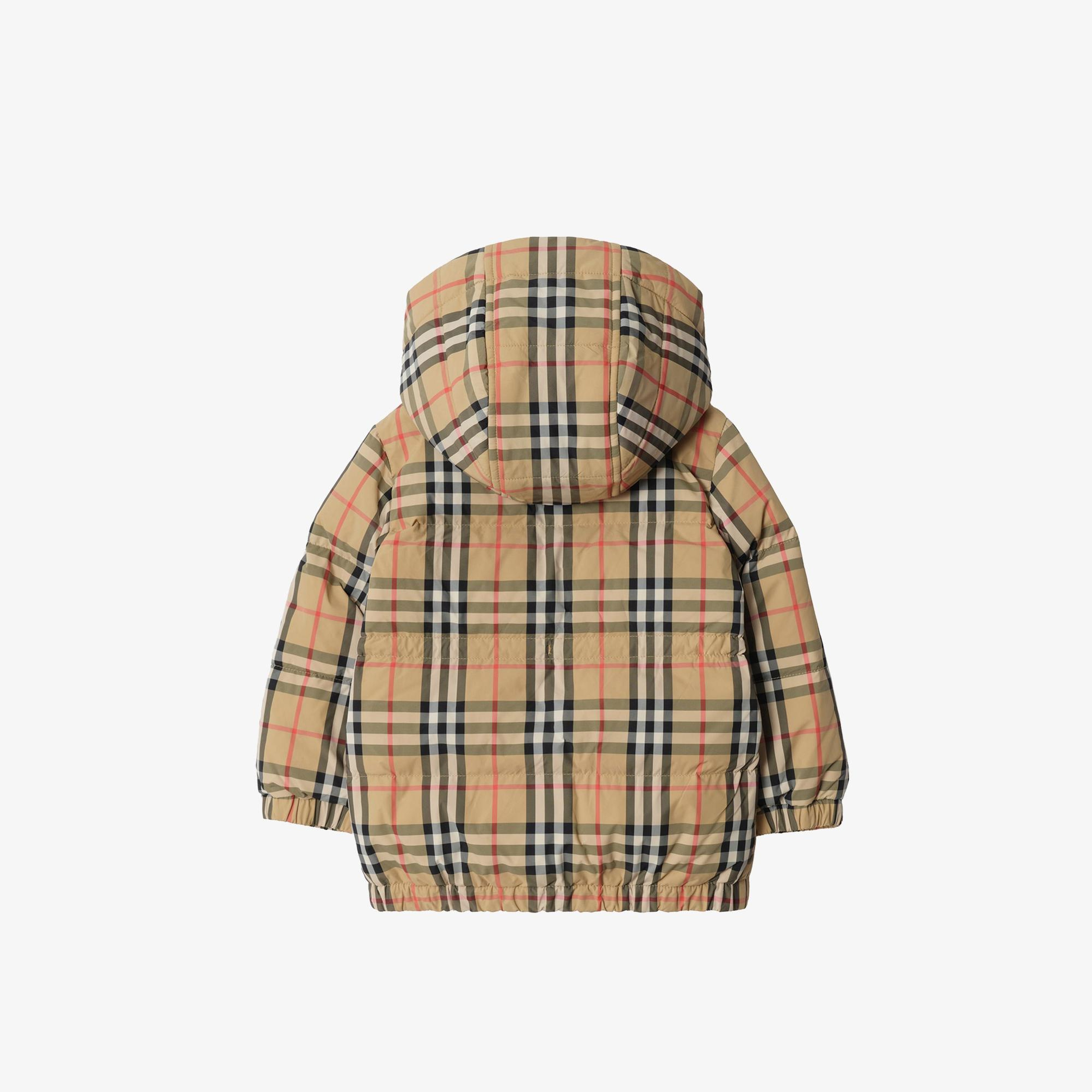 Burberry Franklın Check Çocuk Bej Mont