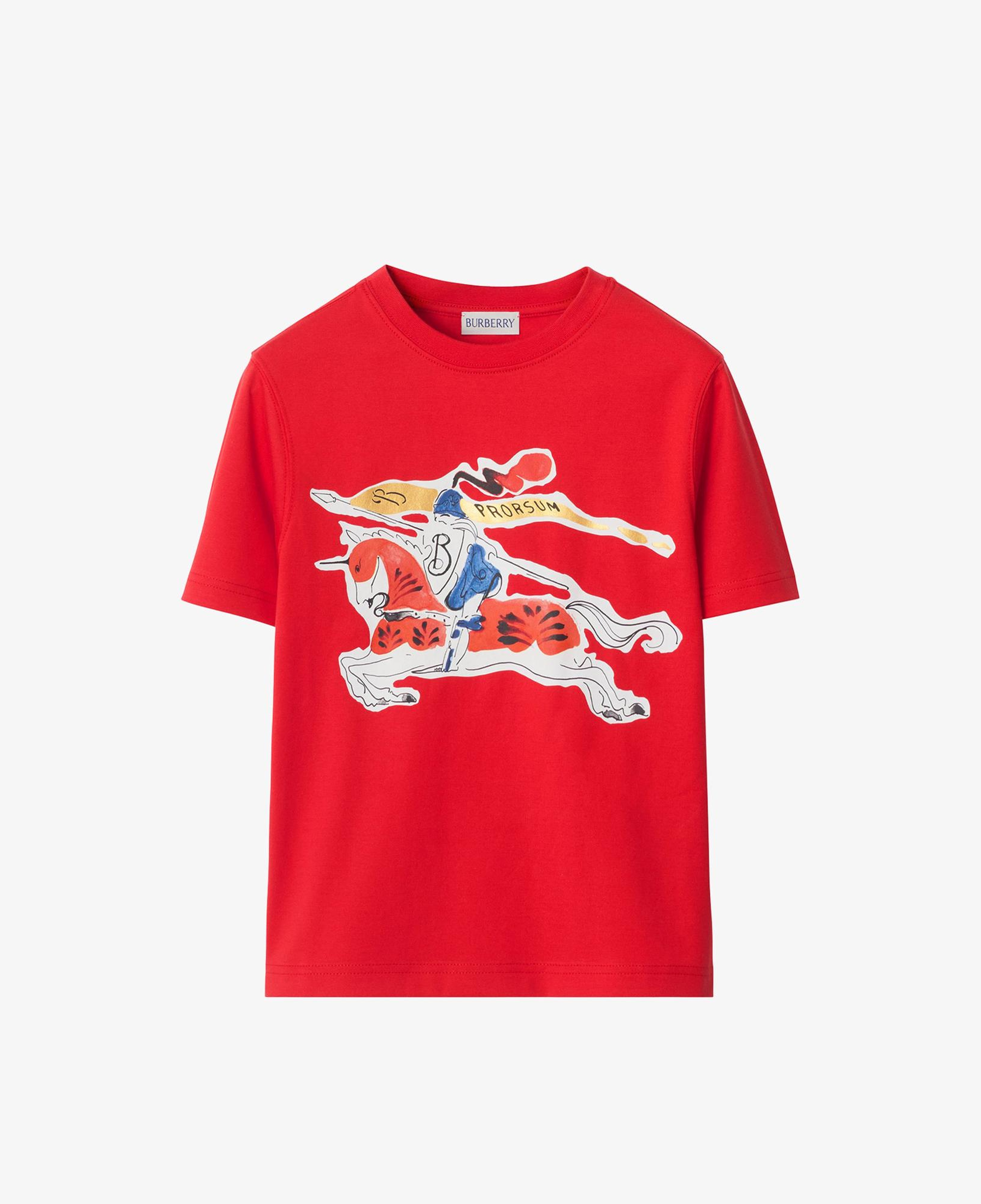 Burberry Cedar Ekd Çocuk Kırmızı T-Shirt