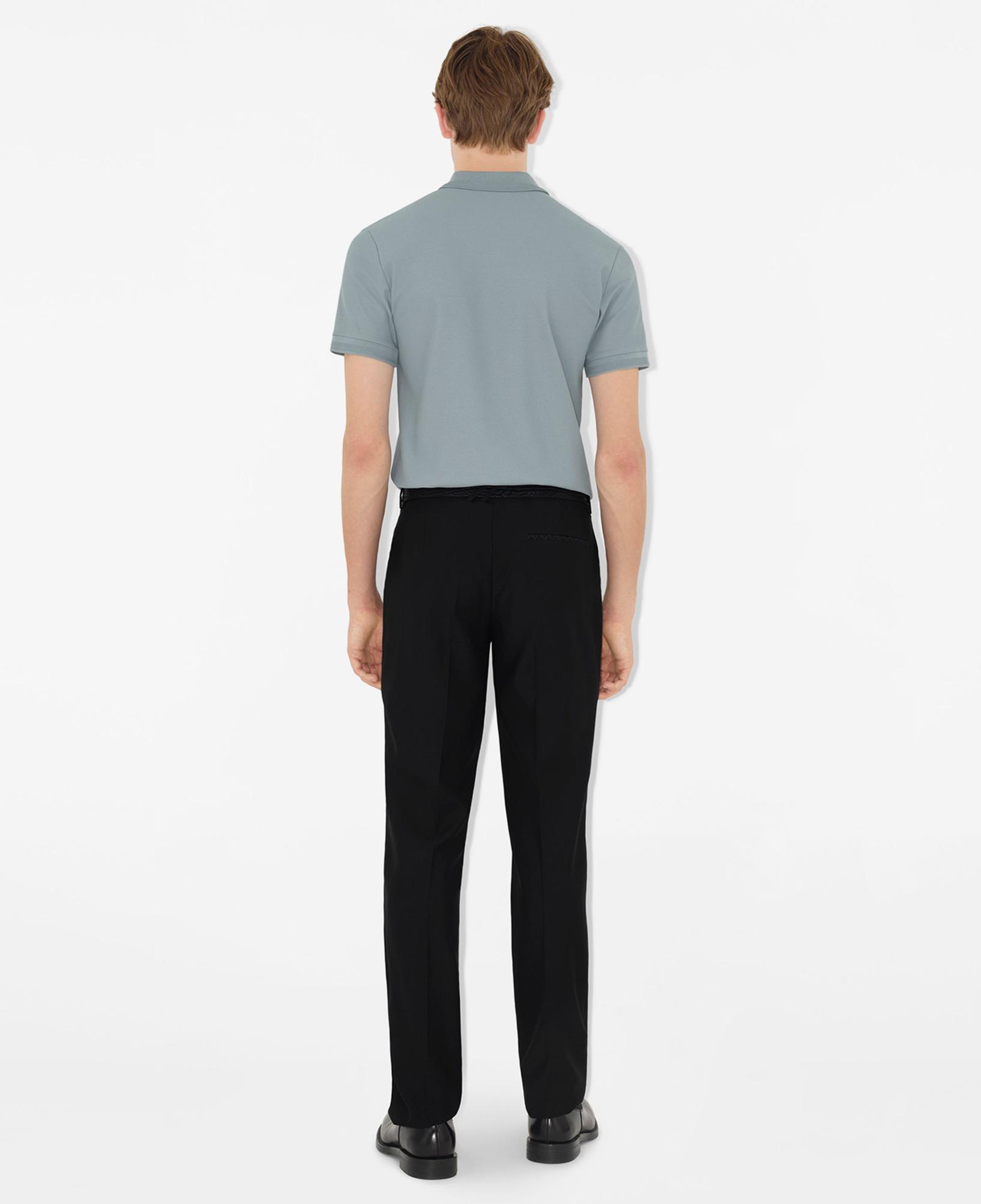 Burberry Pamuklu Erkek Mavi Polo