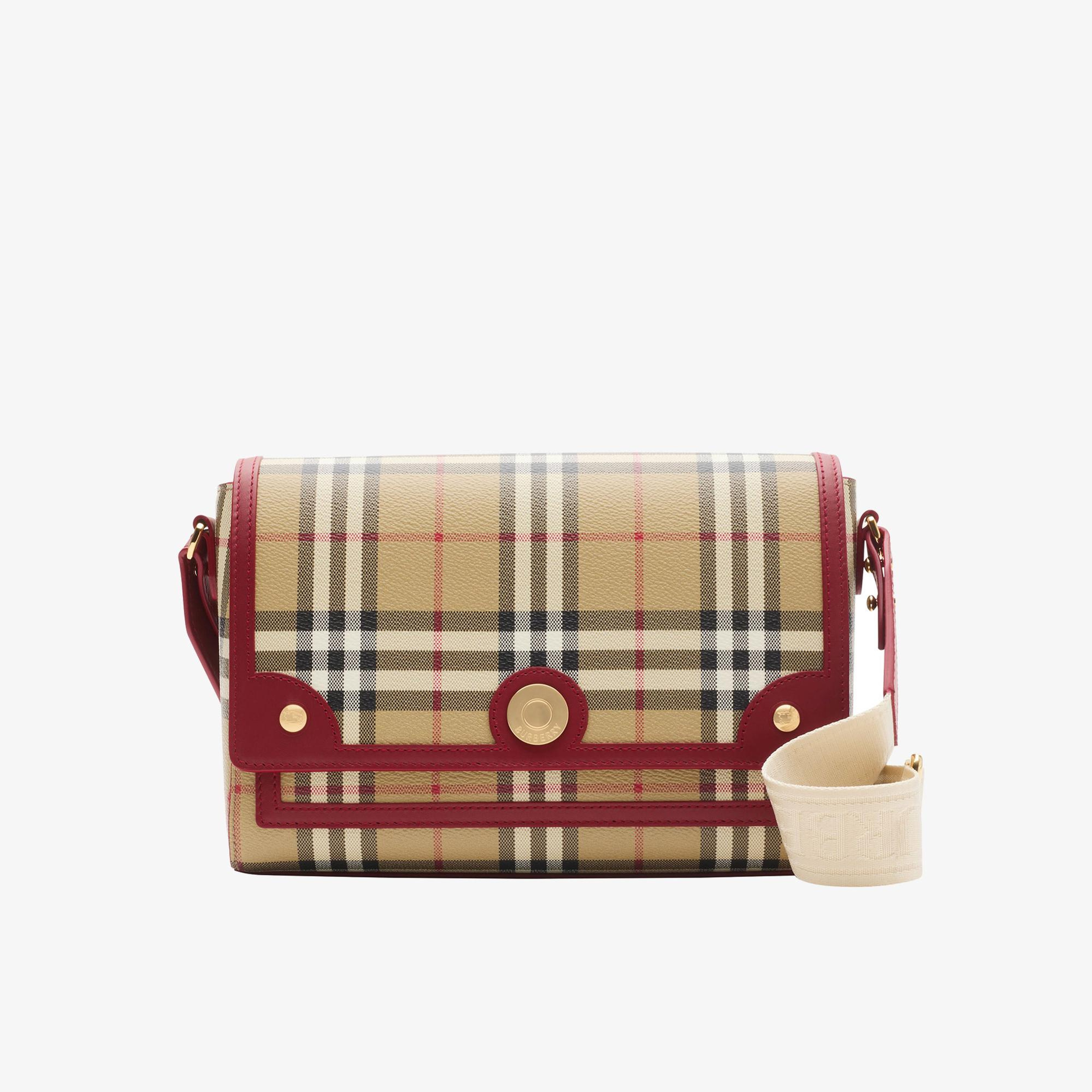 Burberry Note Kadın Bej Omuz Çantası