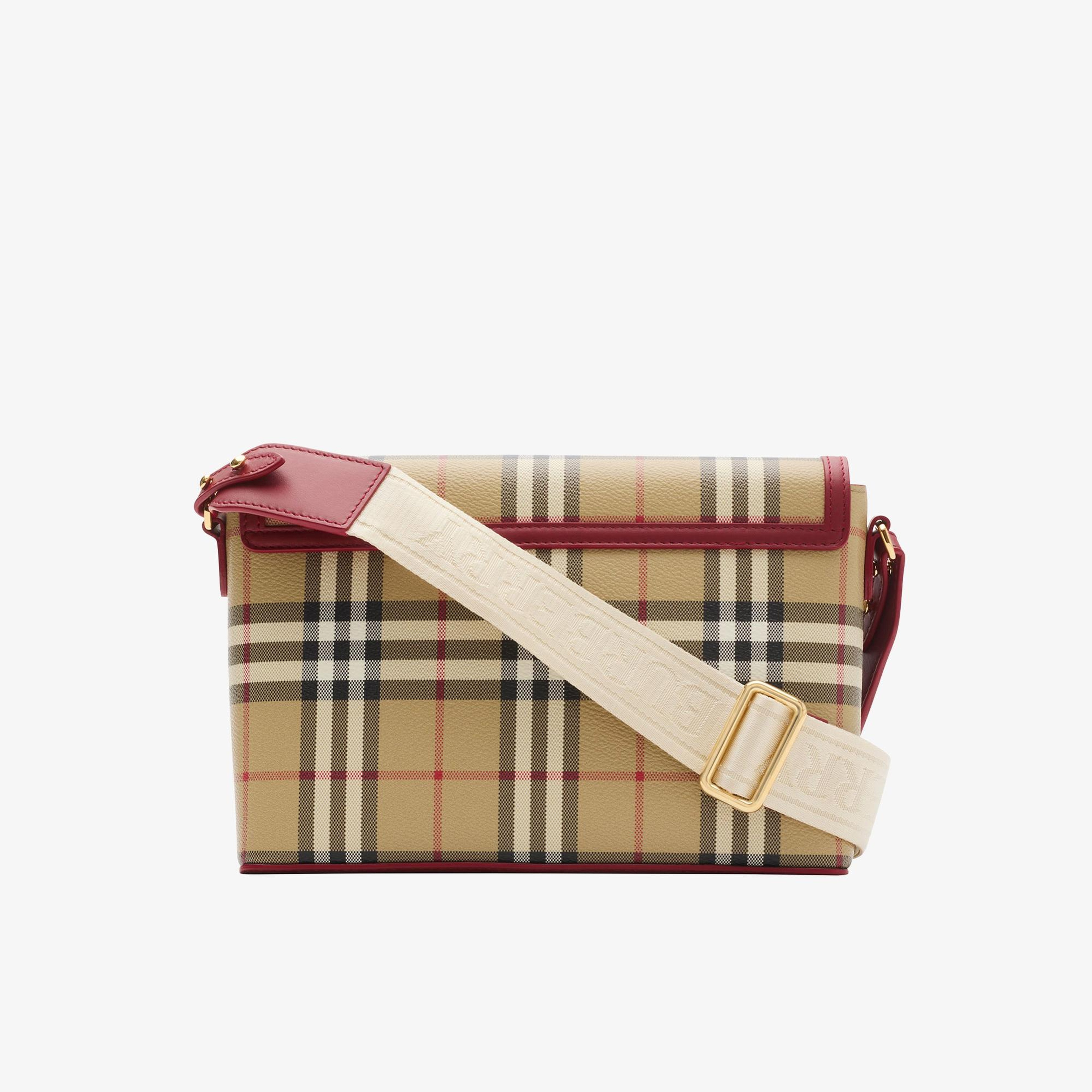 Burberry Note Kadın Bej Omuz Çantası