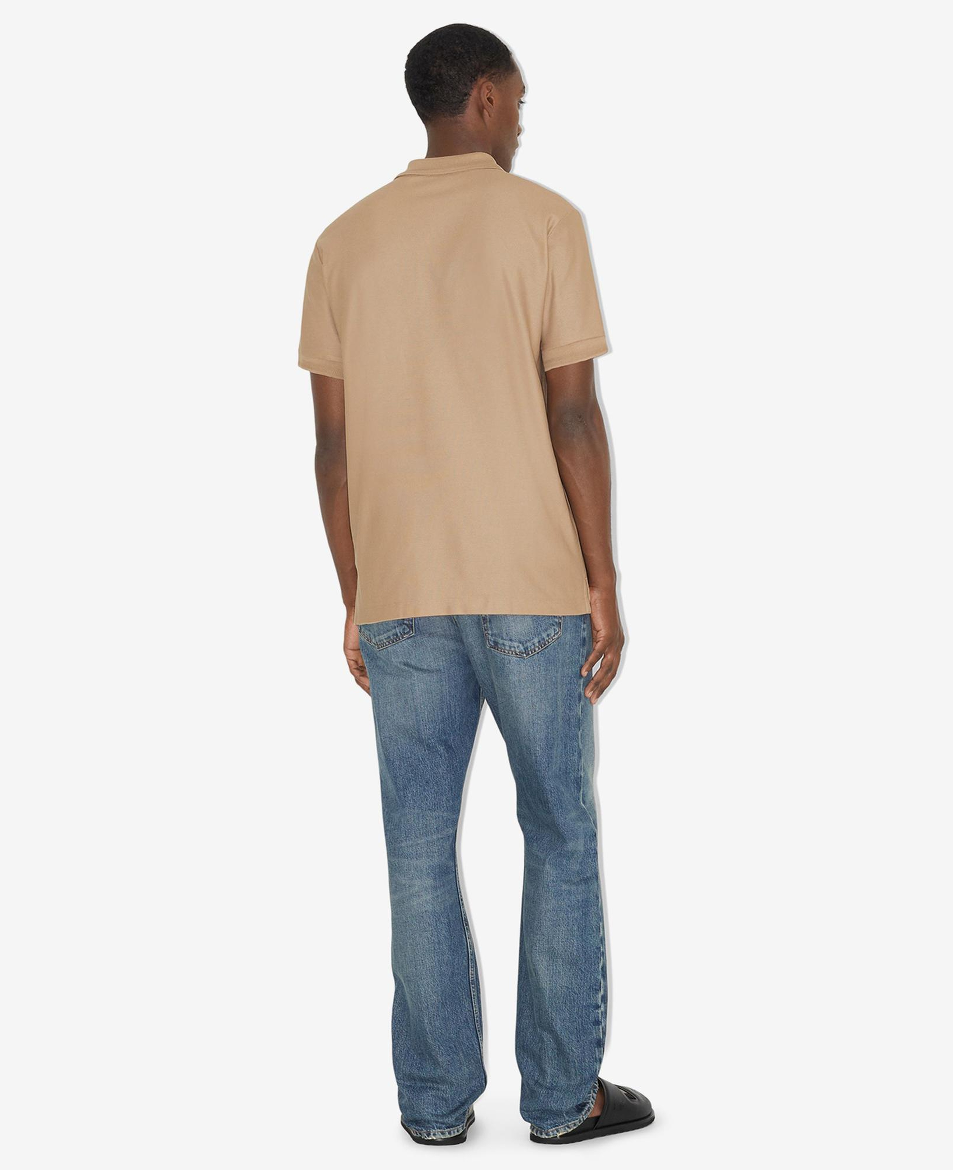 Burberry Eddie Cotton Erkek Bej Polo