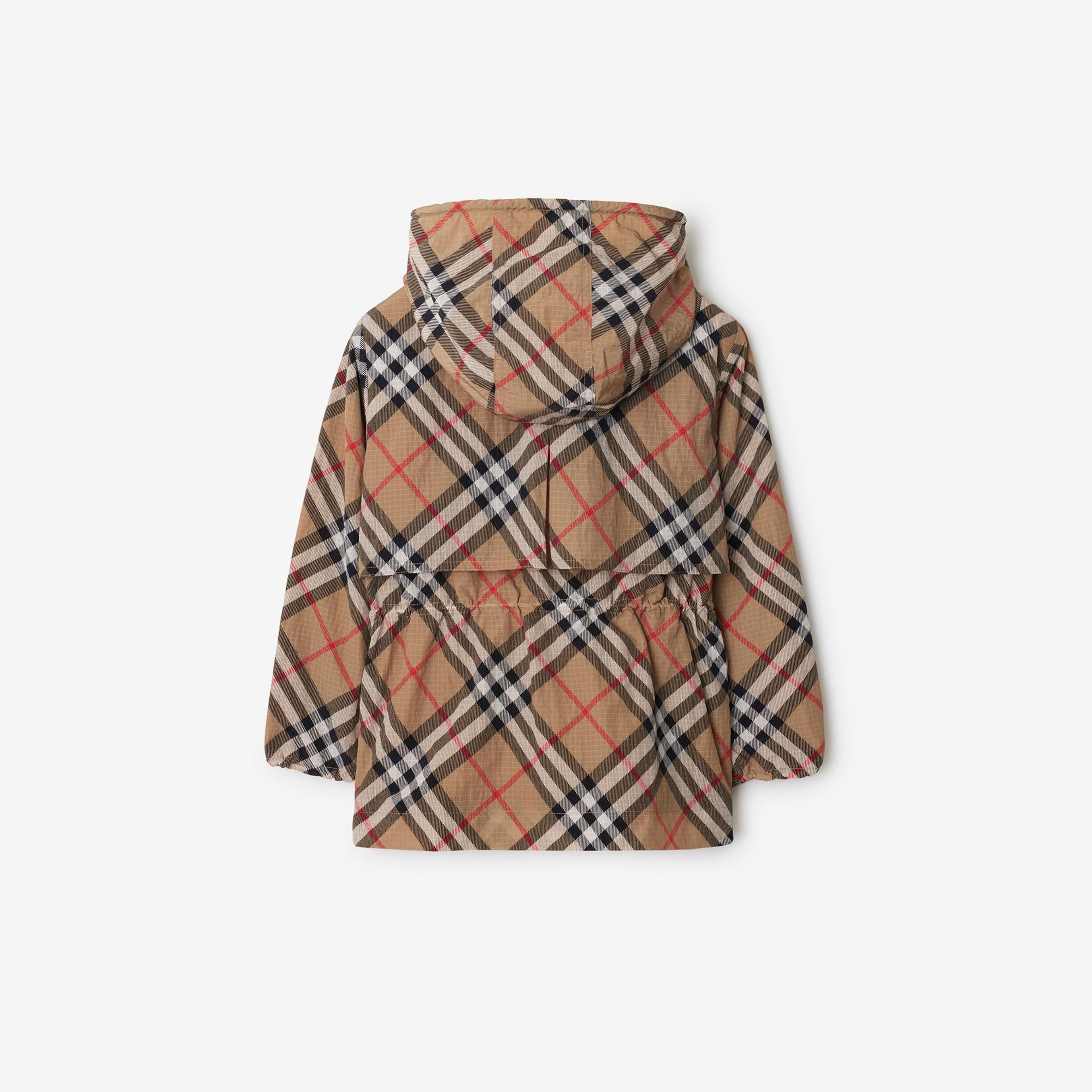 Burberry Bridget Nylon Çocuk Bej Mont