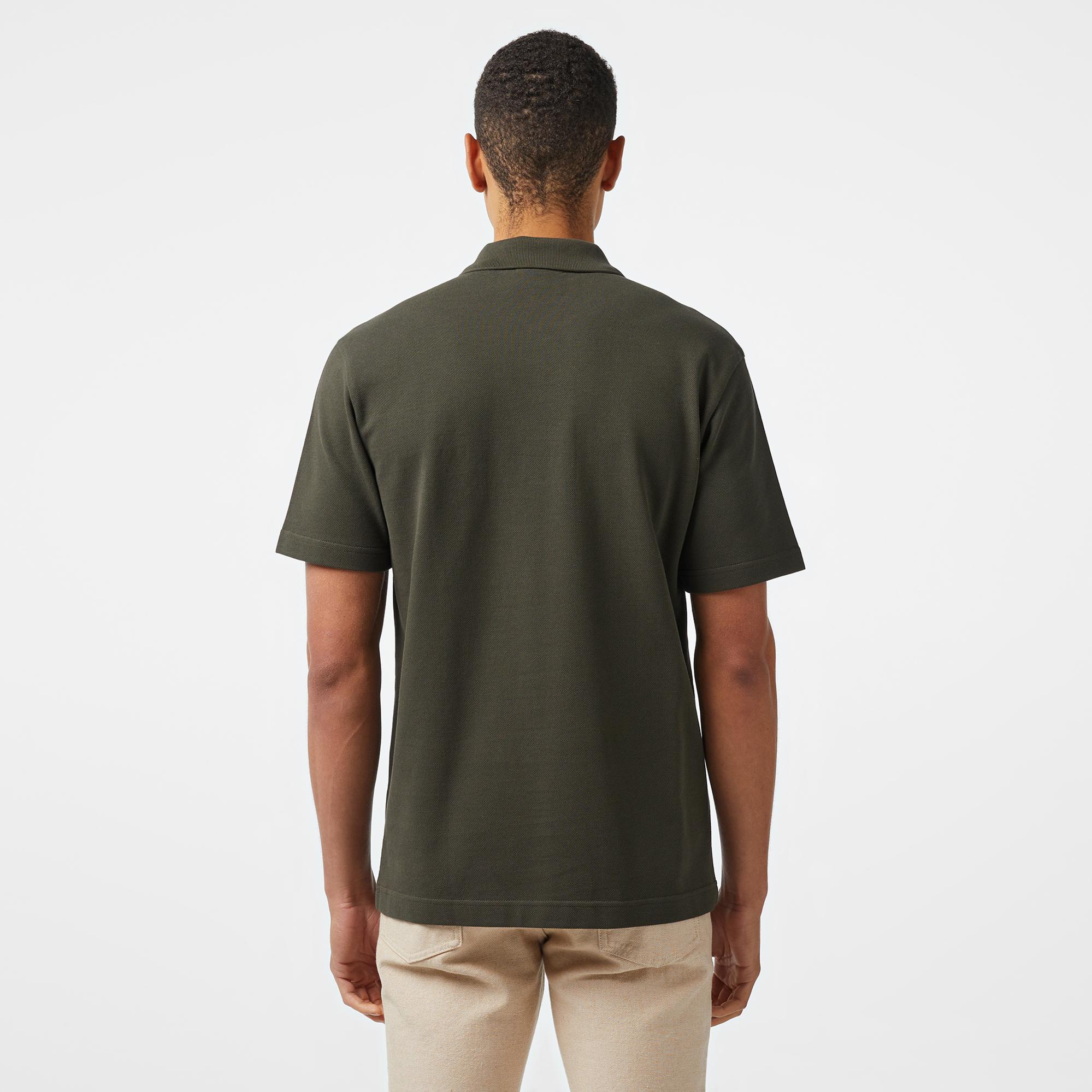 Lacoste Erkek Relaxed Fit Haki Polo