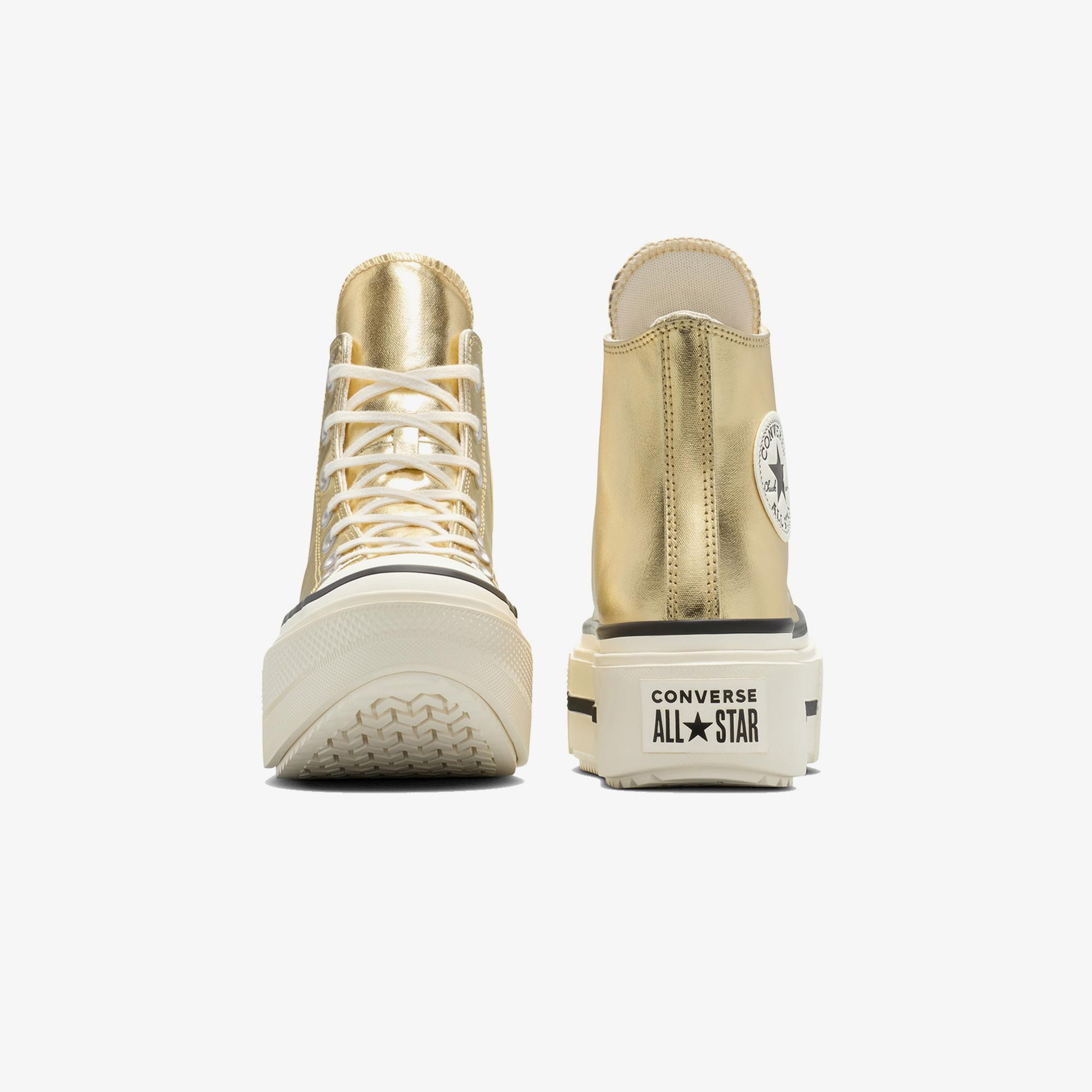 Converse Chuck Taylor All Star Lift Double Stack Unisex Altın Sneaker