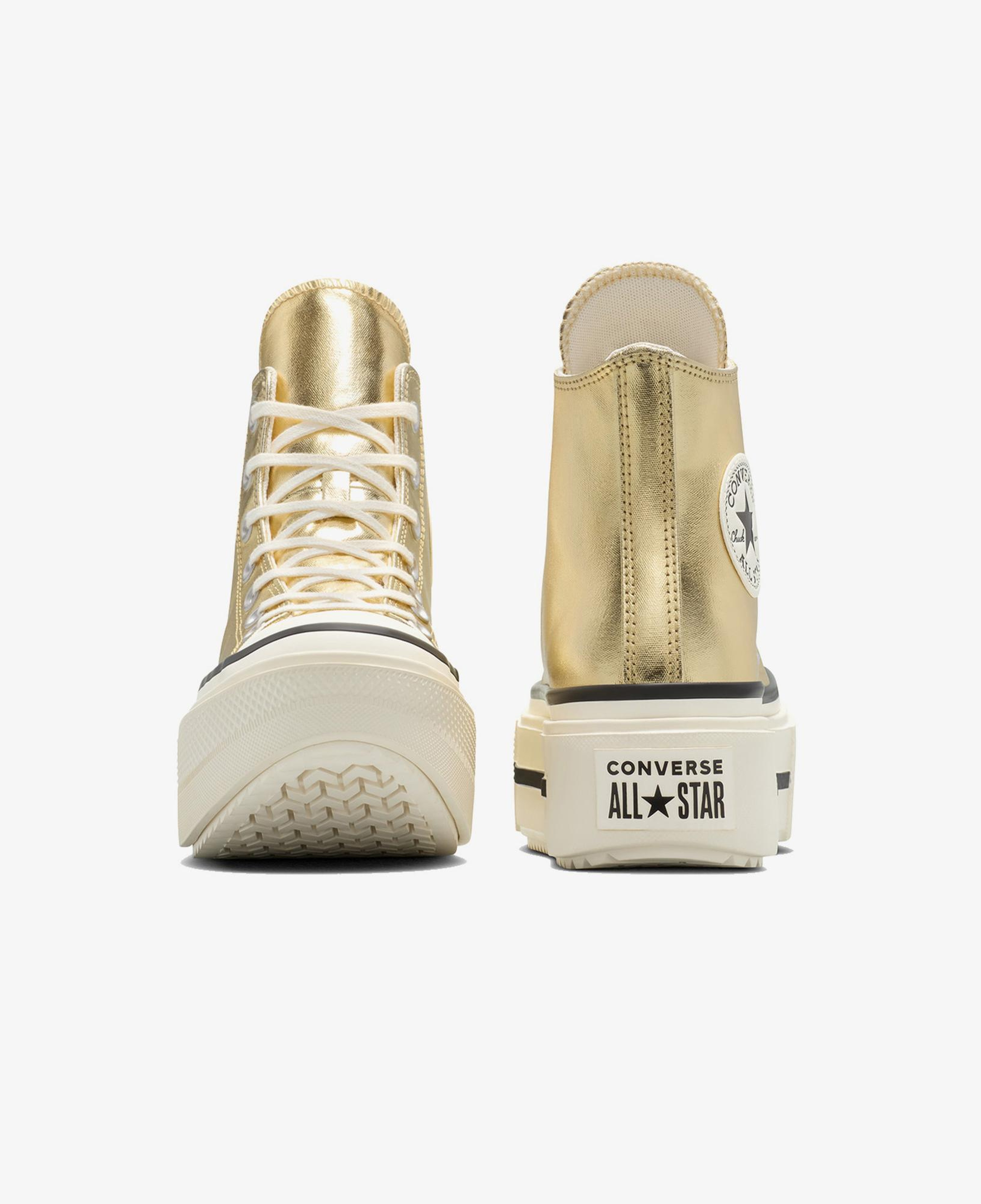 Converse Chuck Taylor All Star Lift Double Stack Unisex Altın Sneaker