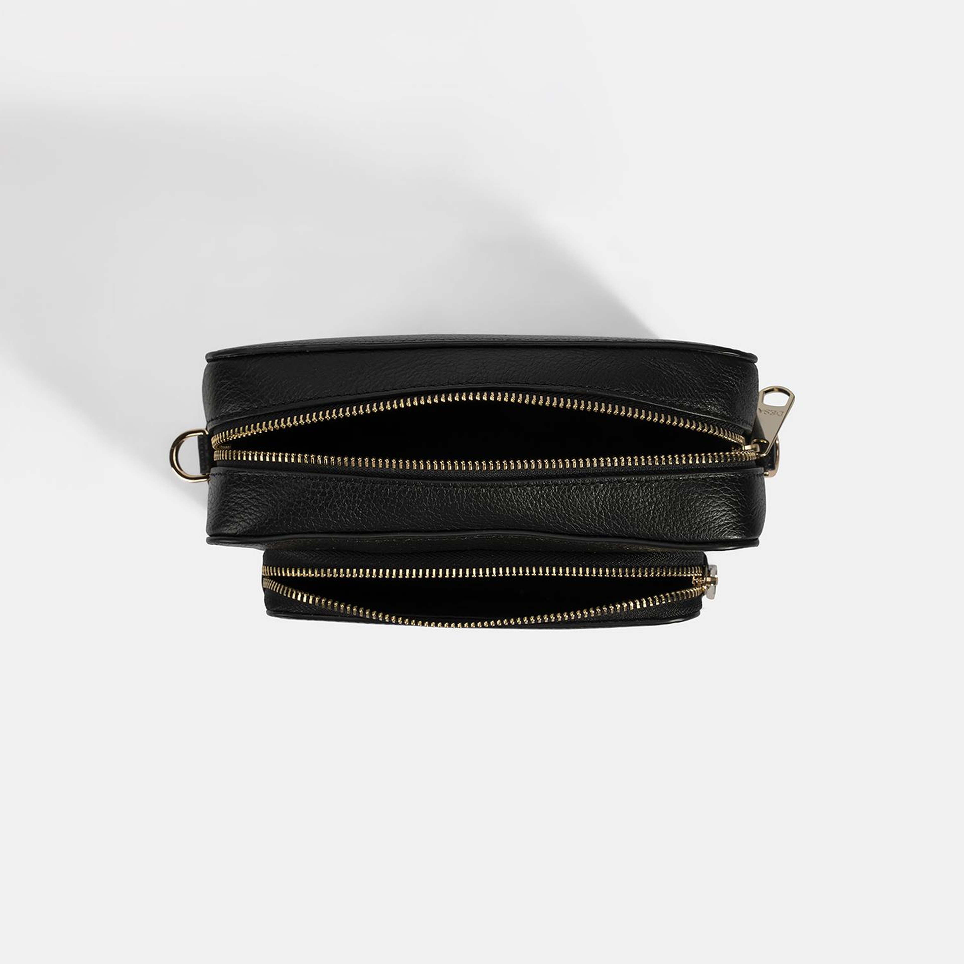 Bingo Siyah Kadın Deri Omuz Çantası