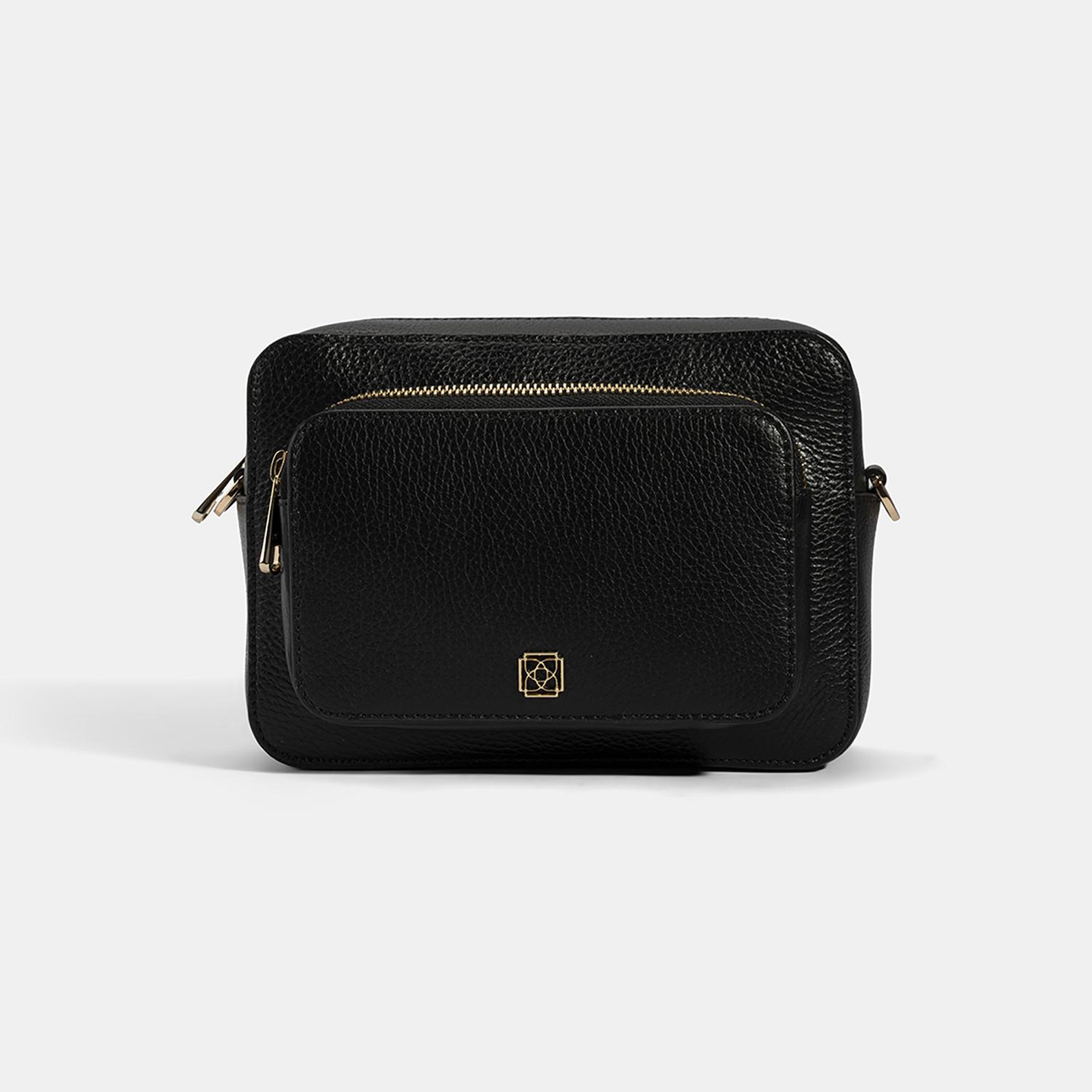 Bingo Siyah Kadın Deri Omuz Çantası