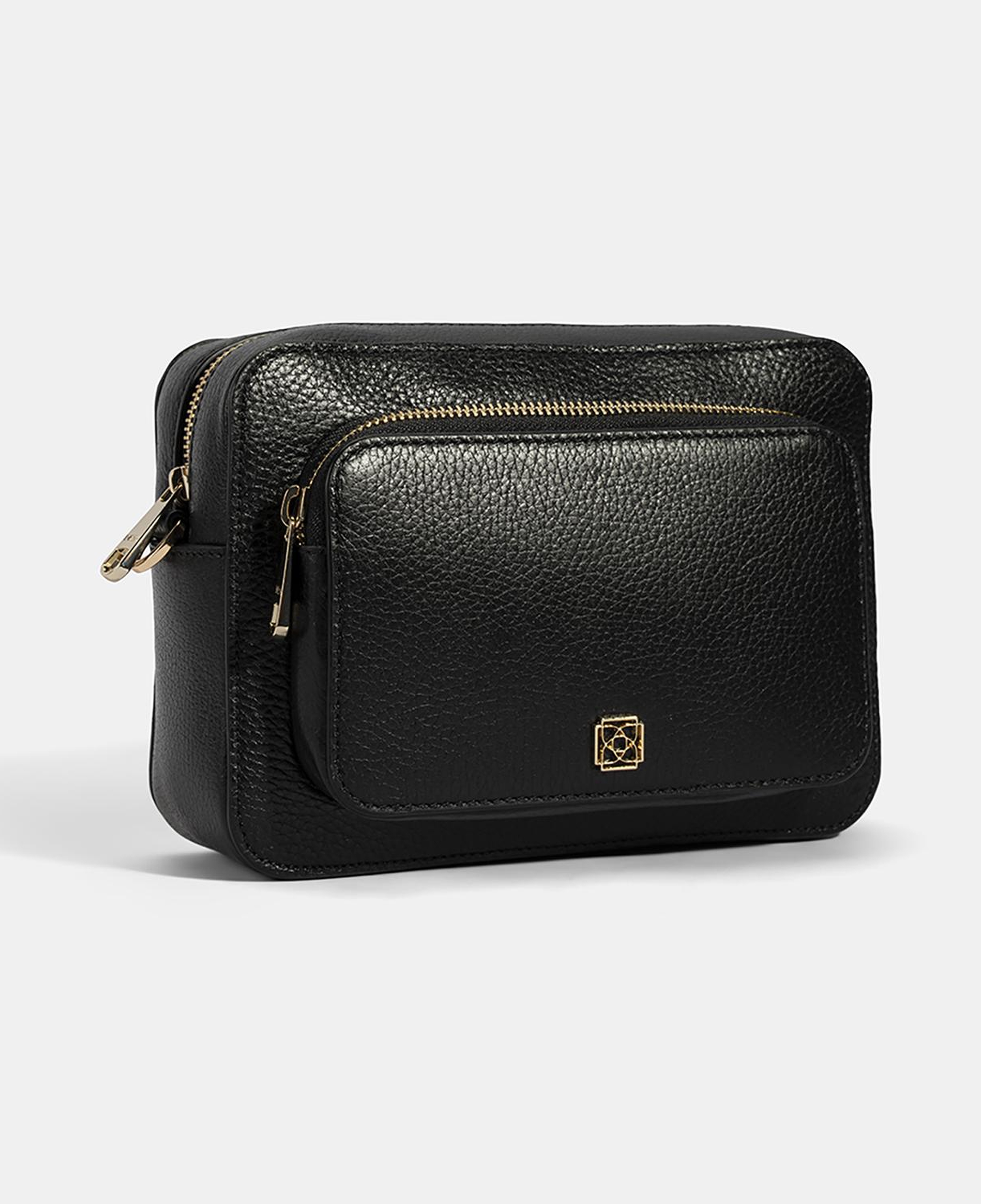 Bingo Siyah Kadın Deri Omuz Çantası