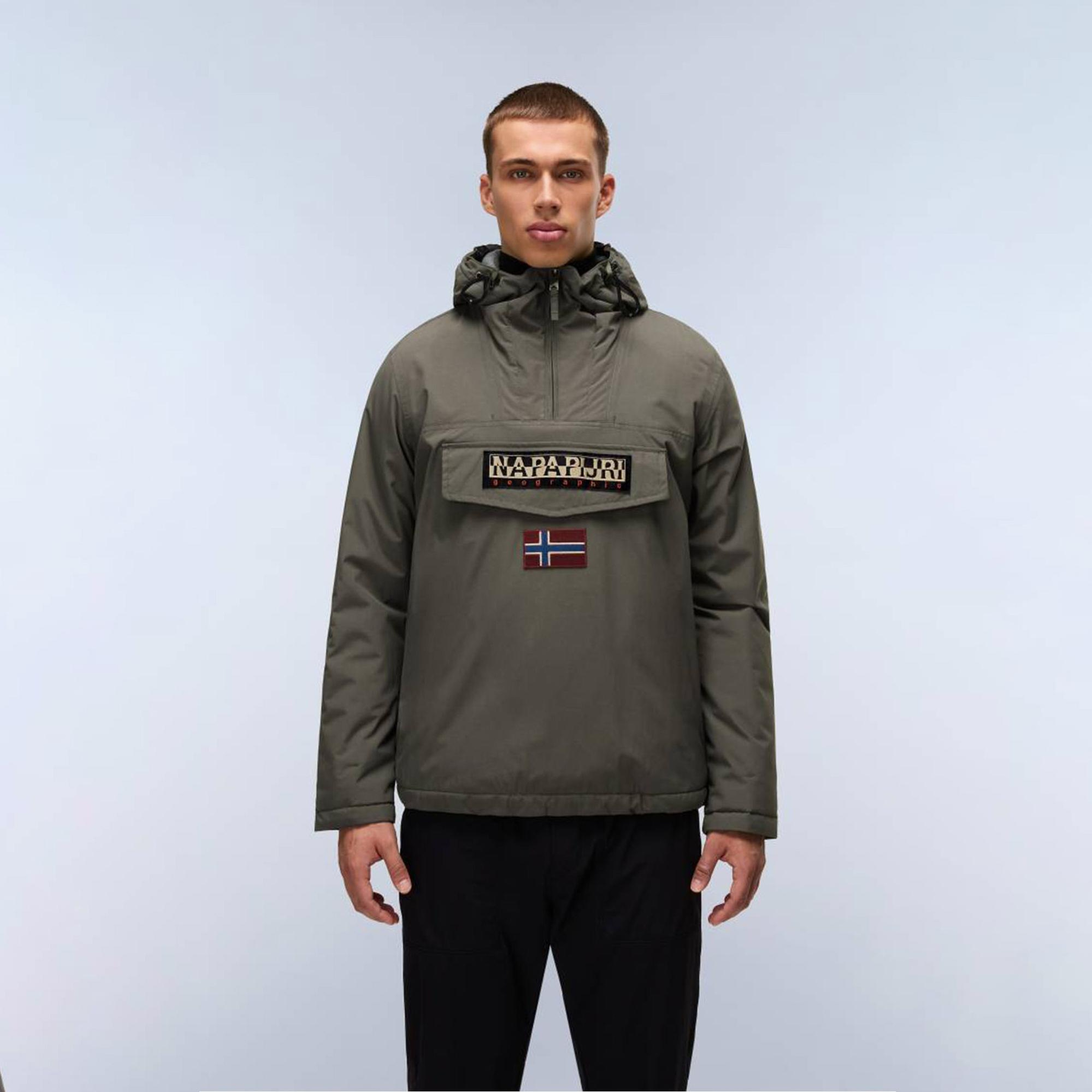 Napapijri Rainforest Winter 3 Erkek Yeşil Mont