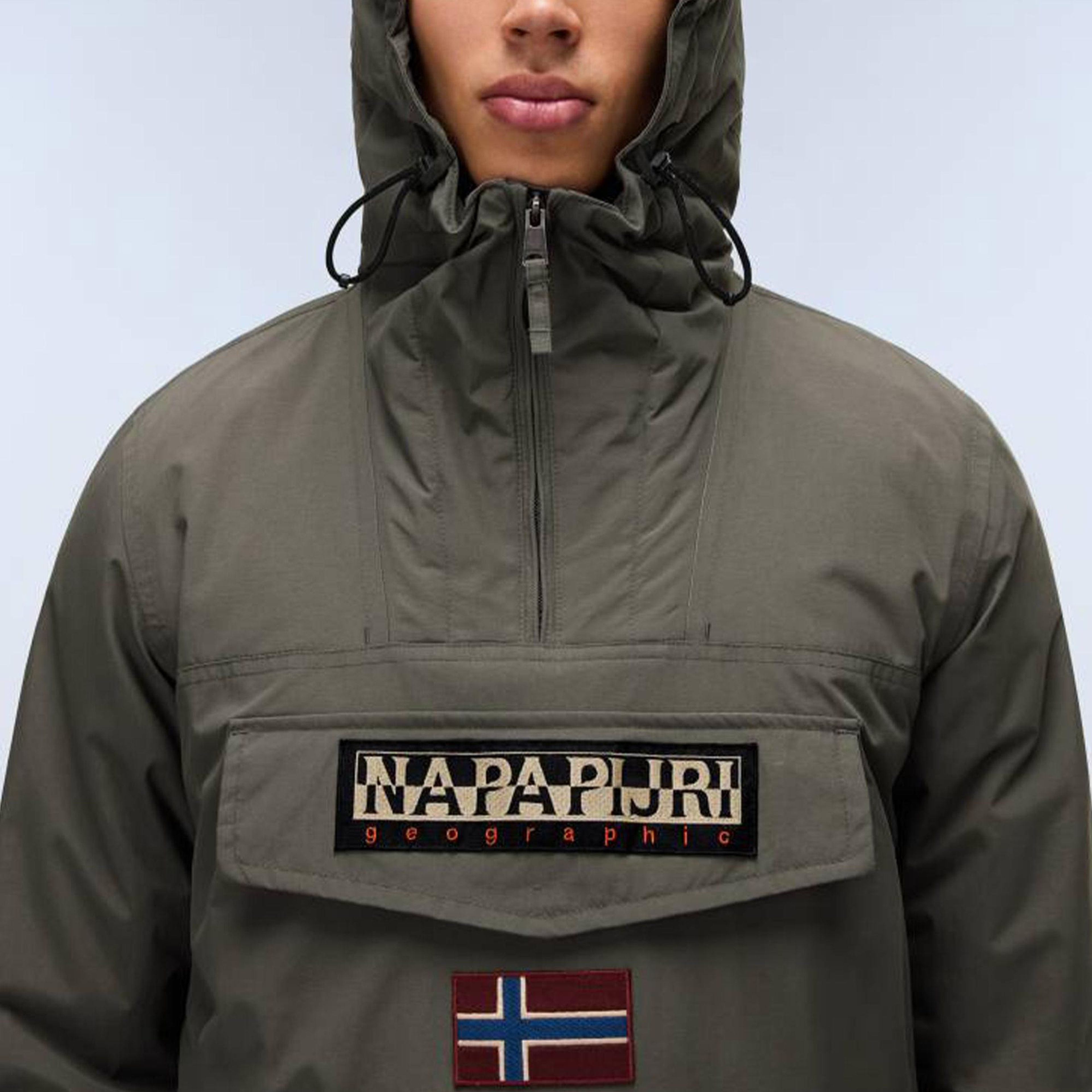 Napapijri Rainforest Winter 3 Erkek Yeşil Mont