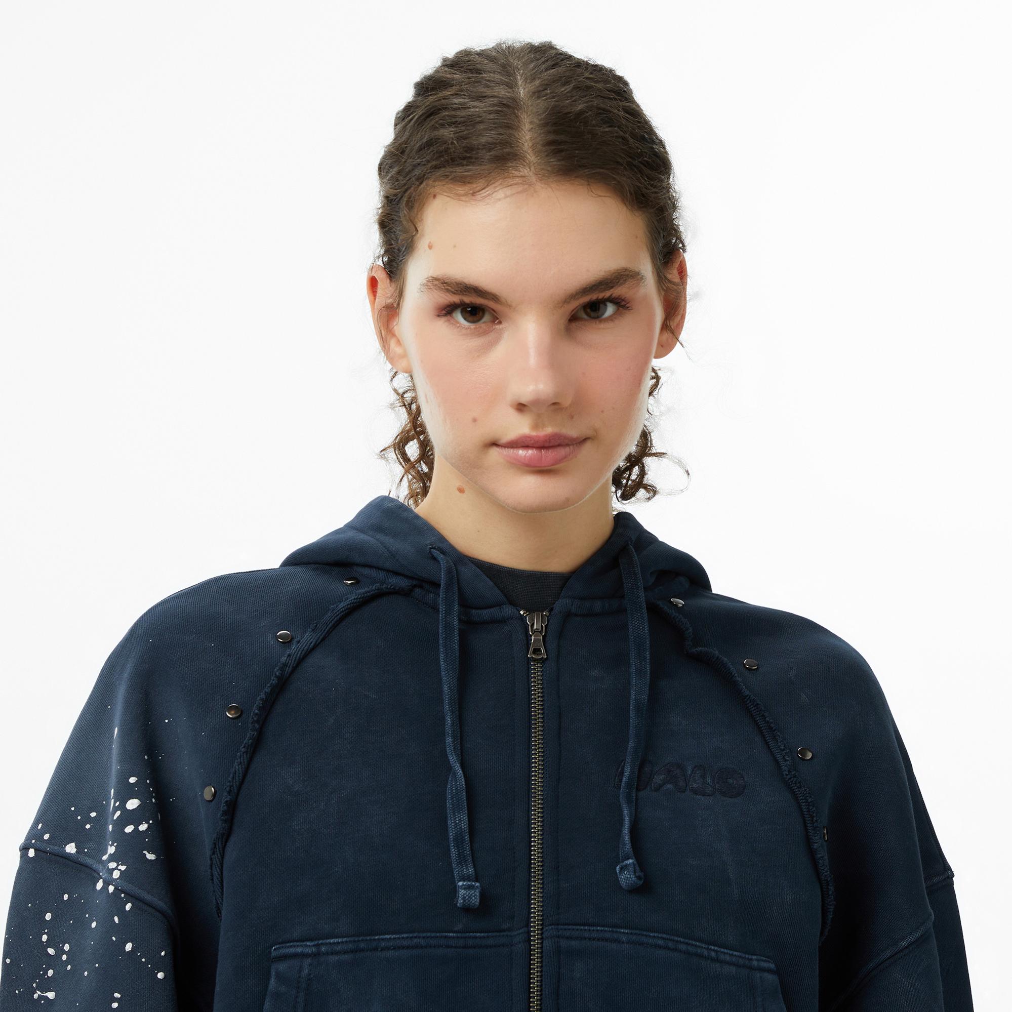 Les Benjamins Essentials 302 Kadın Mavi Sweatshirt