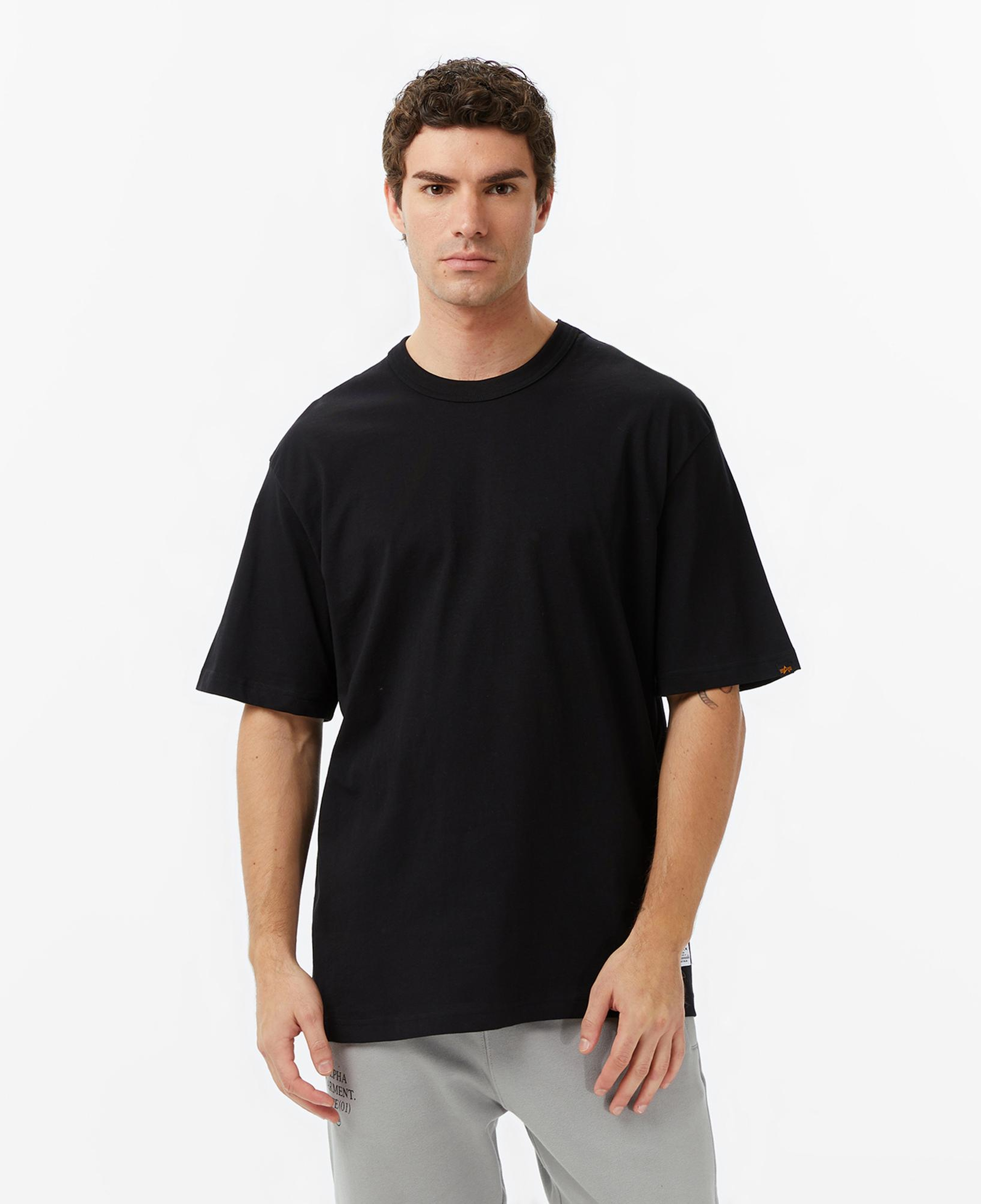 Alpha Indsutries Patched Erkek Siyah T-Shirt