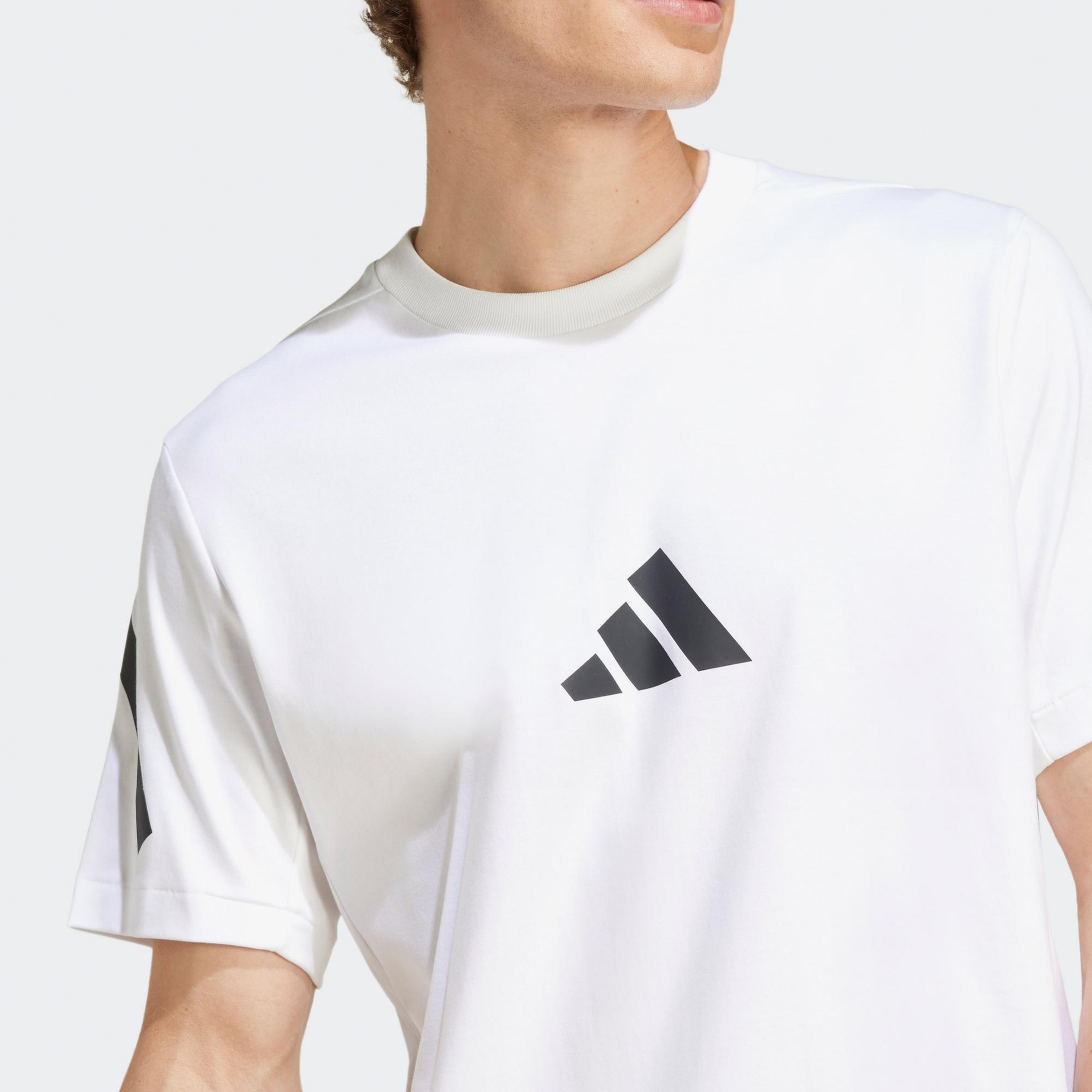 adidas Z.N.E. Erkek Beyaz T-Shirt