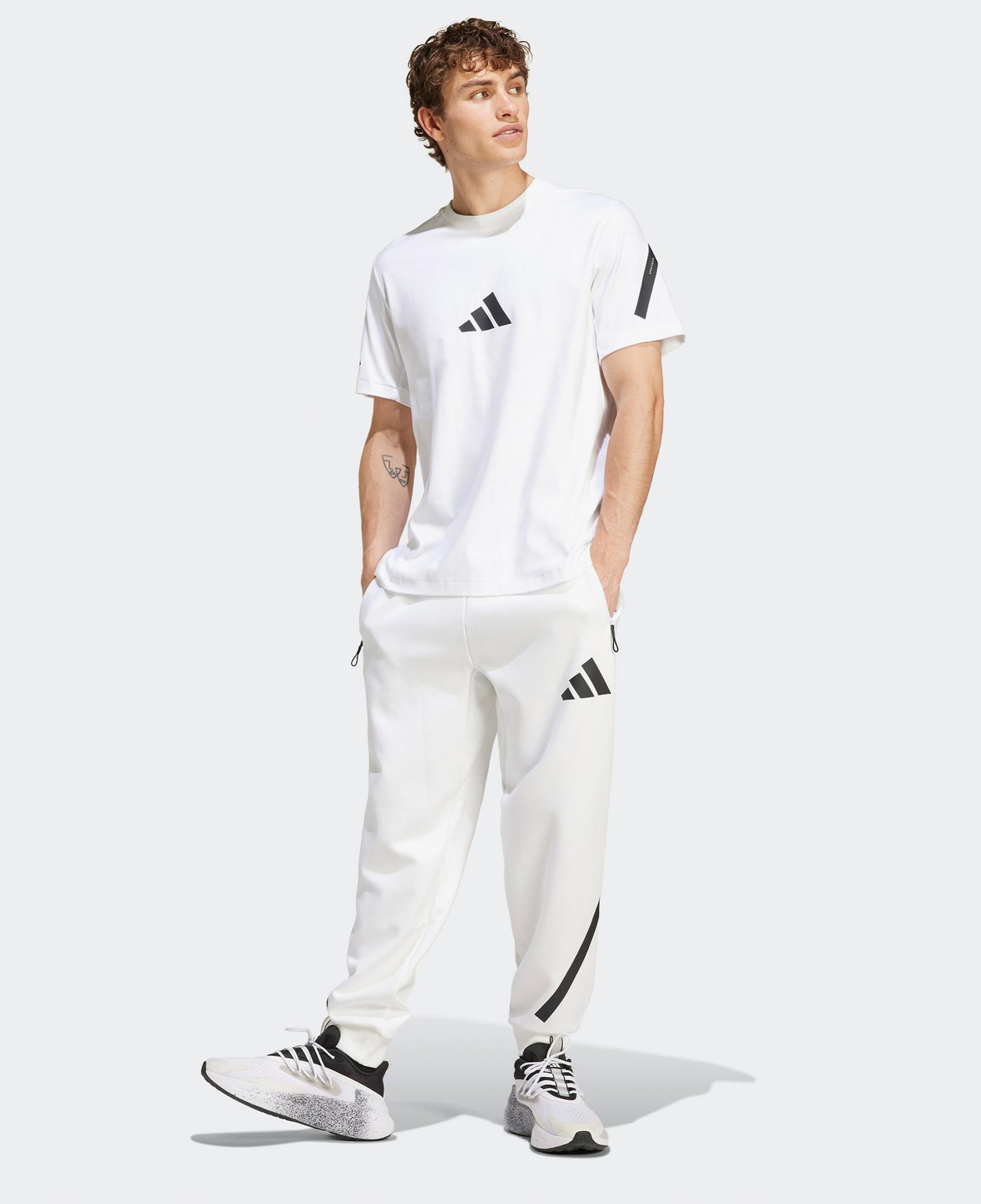 adidas Z.N.E. Erkek Beyaz T-Shirt