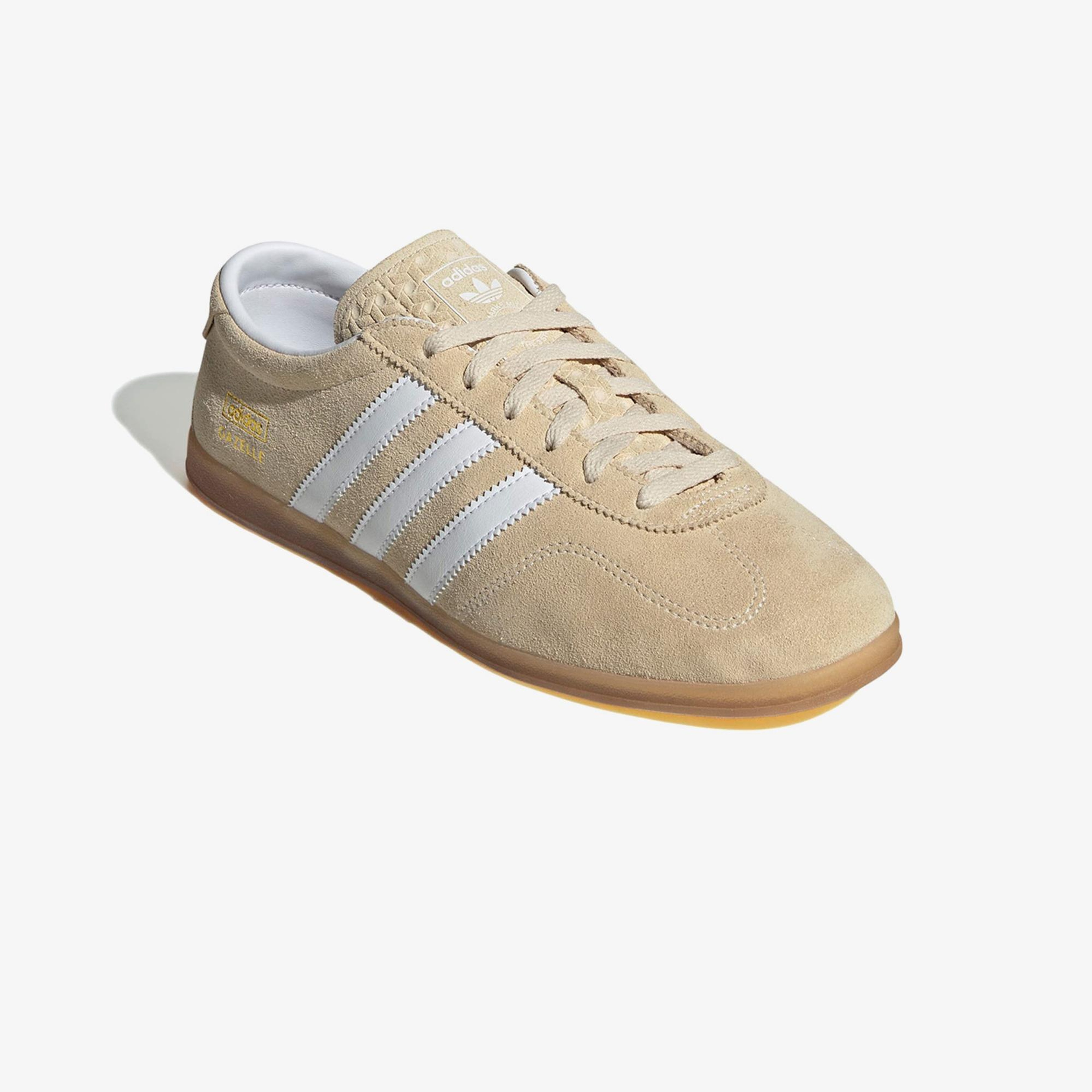 adidas Gazelle Lo Pro Kadın Bej Spor Ayakkabı