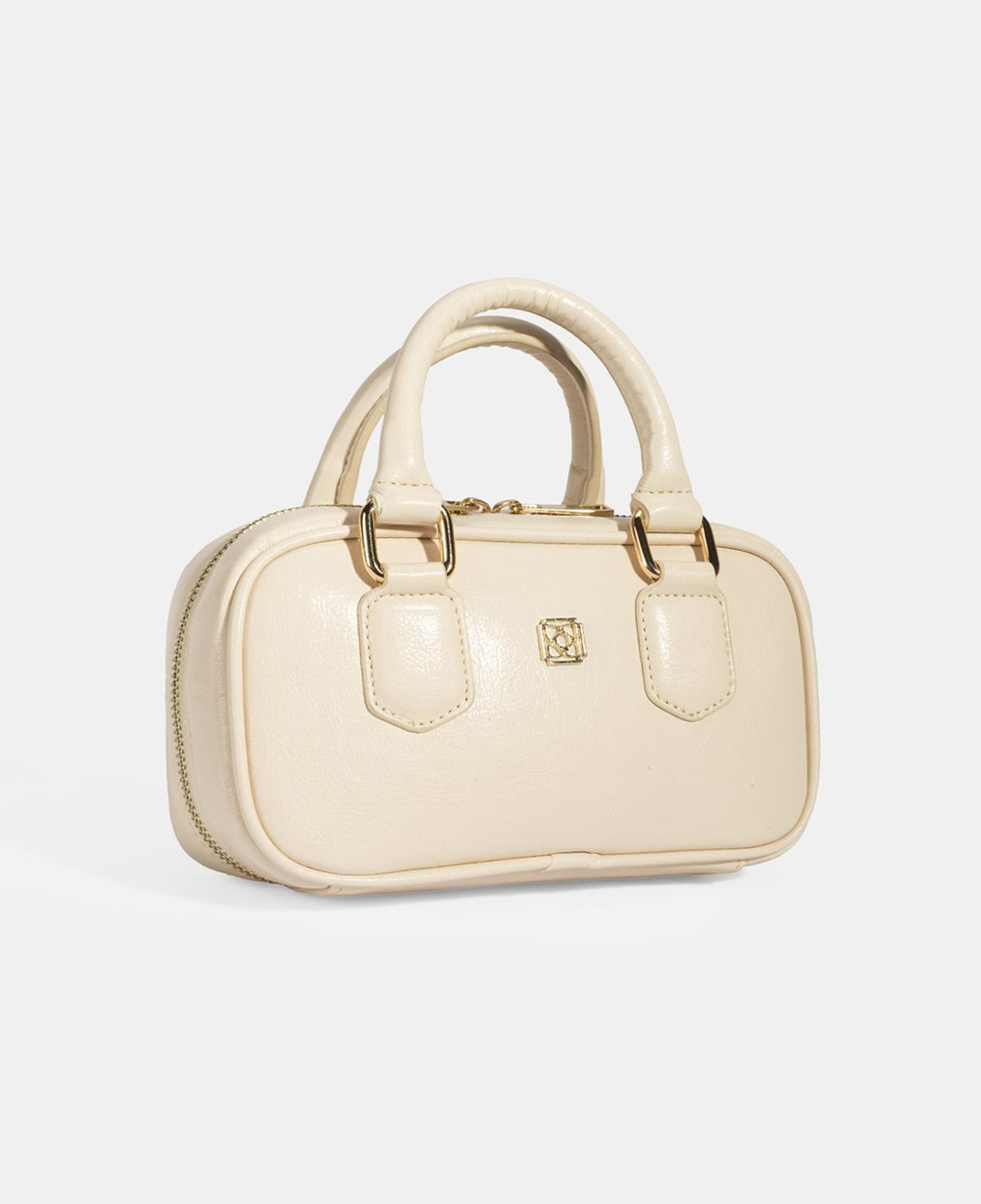 Kadın Ten Omuz Askılı Mini El Çantası