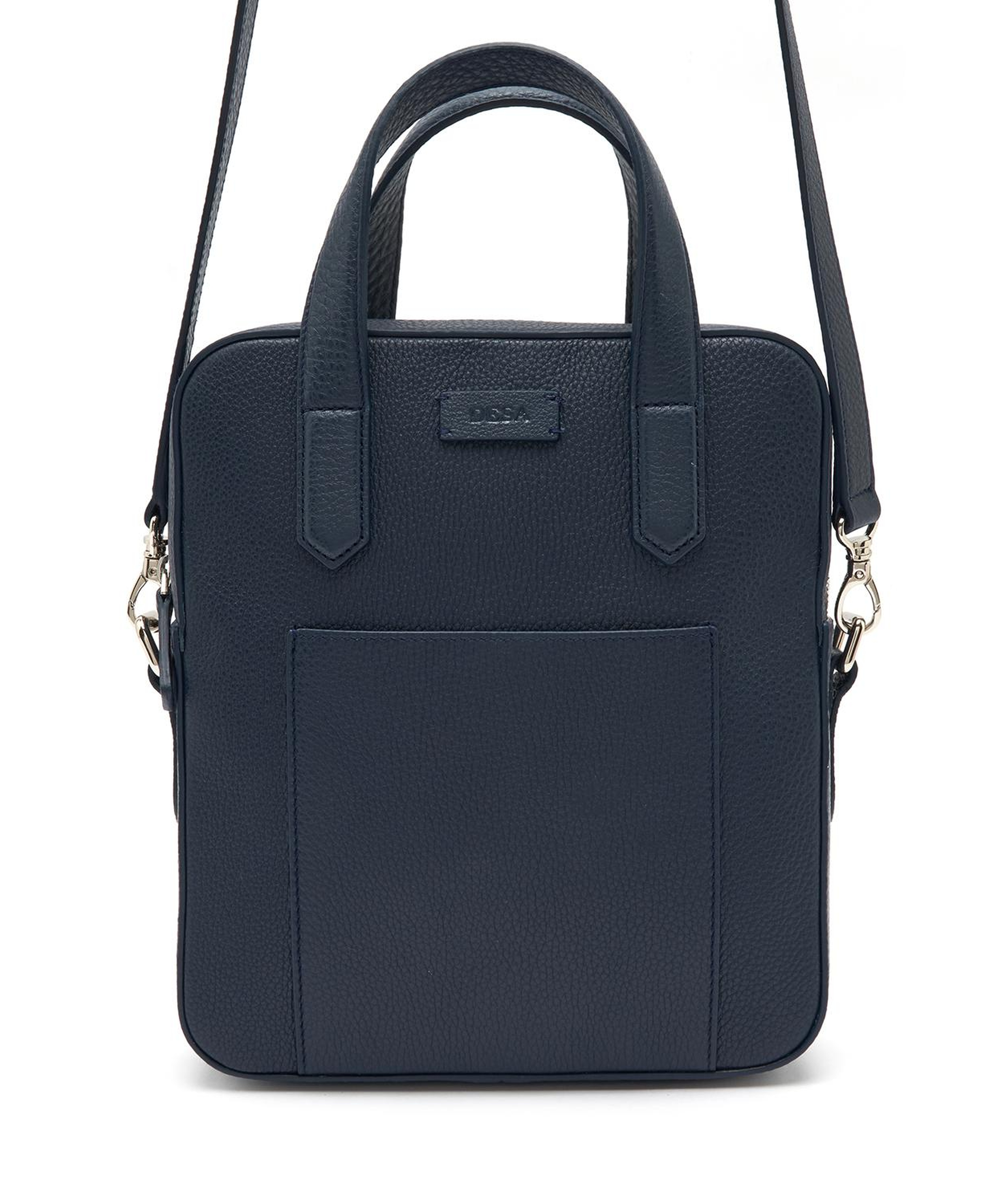 Berdy Lacivert Erkek Deri Postacı Çantası