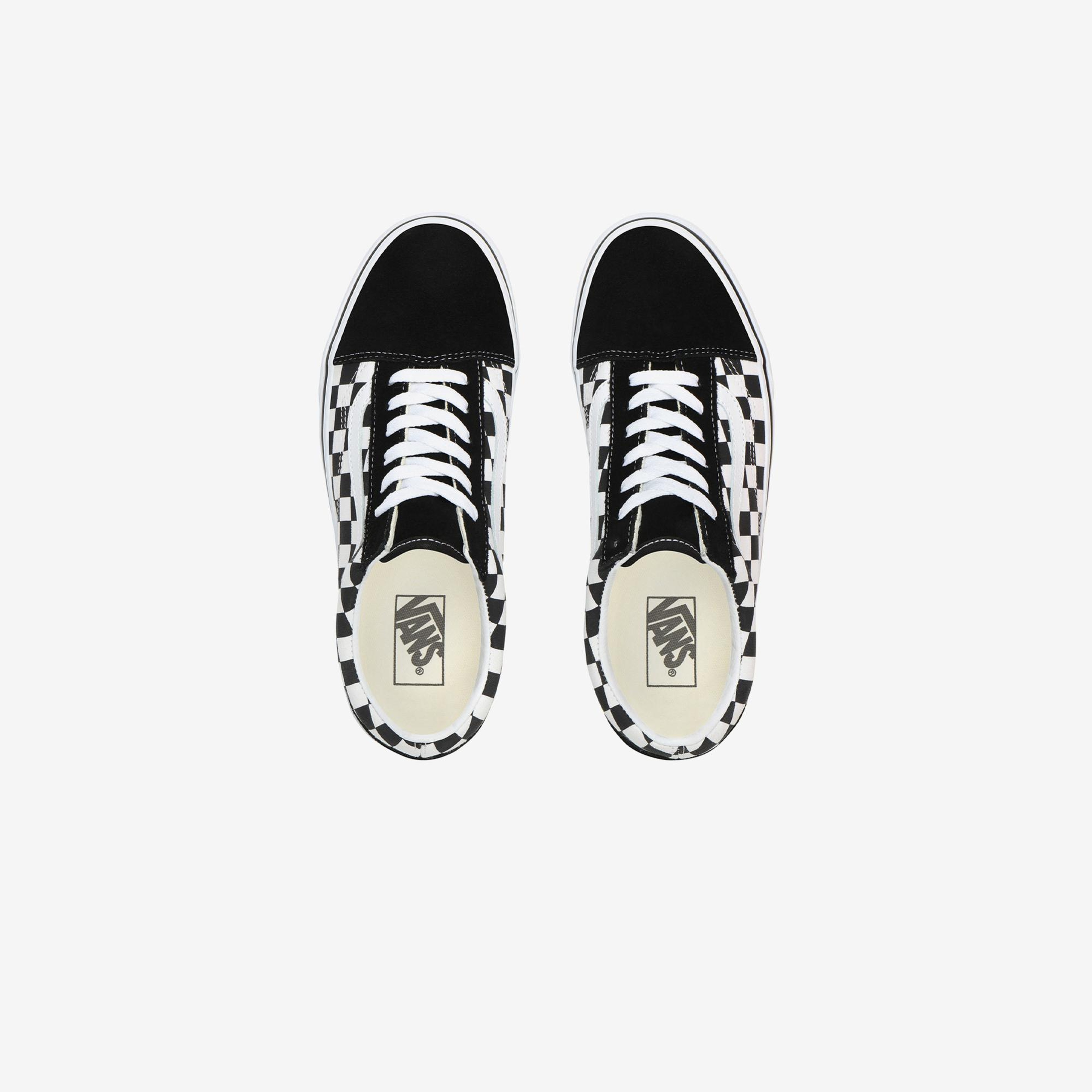 Vans Ua Old Skool Platform Kadın Siyah Sneaker