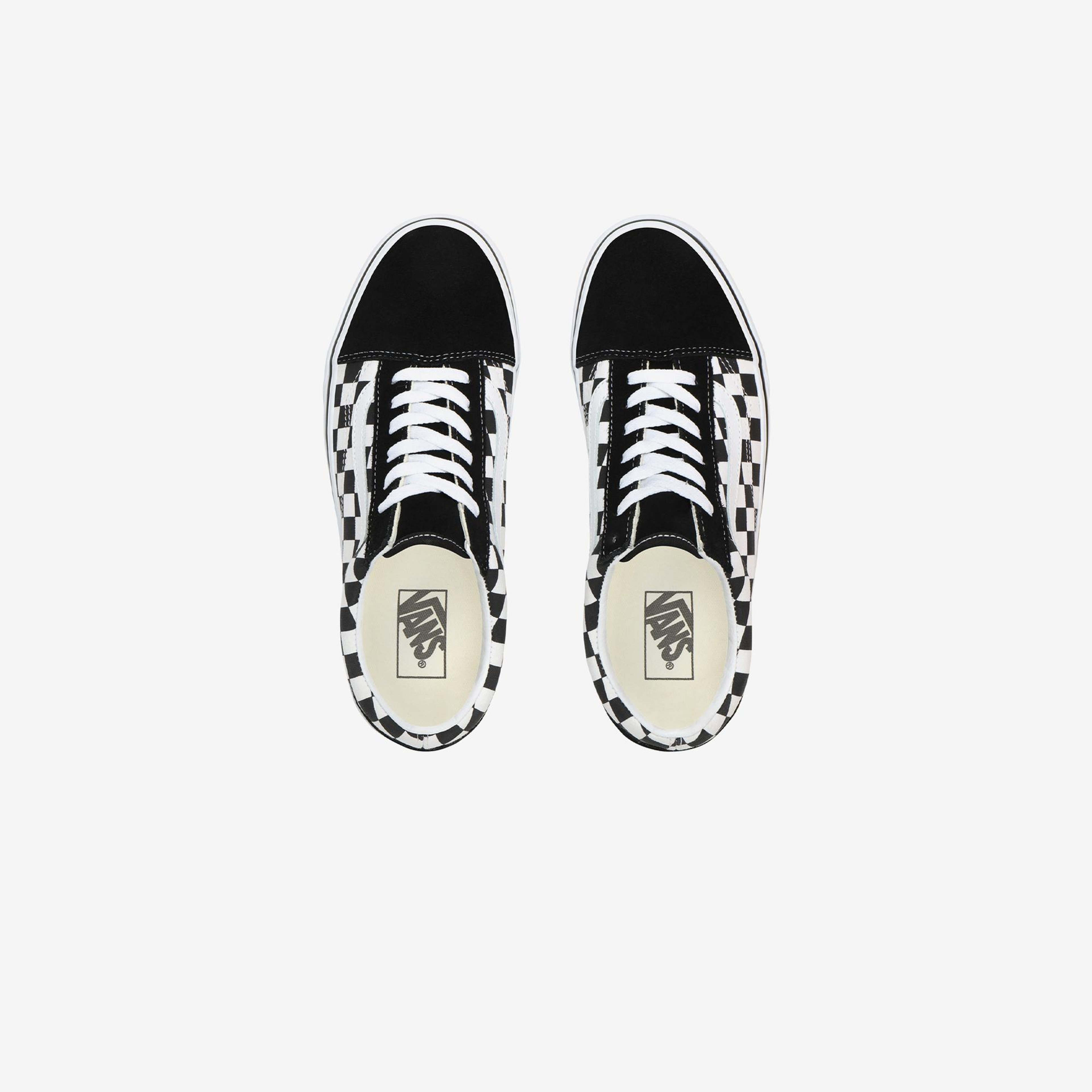 Vans Ua Old Skool Platform Kadın Siyah Sneaker