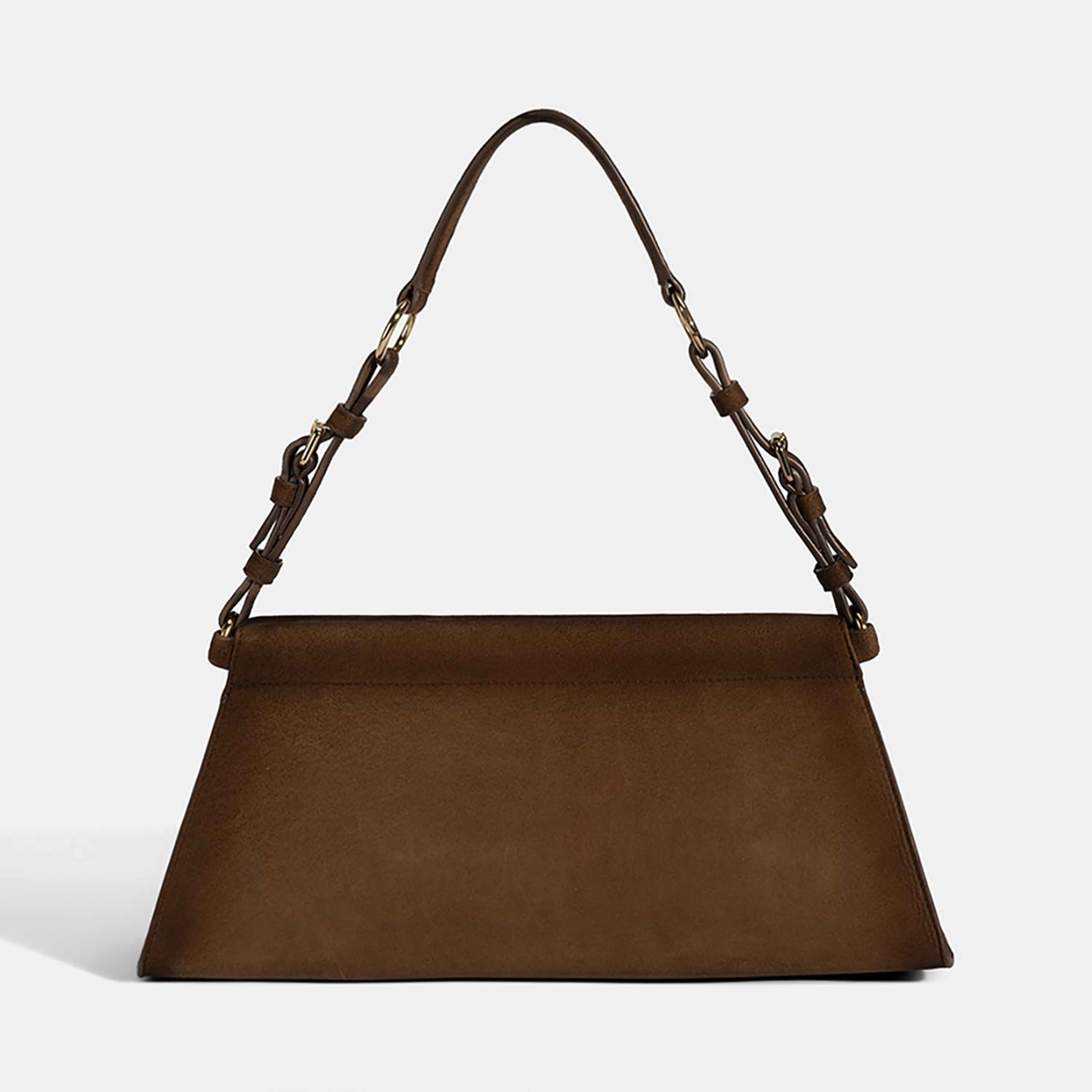 Kadın Taba Deri Omuz Çantası