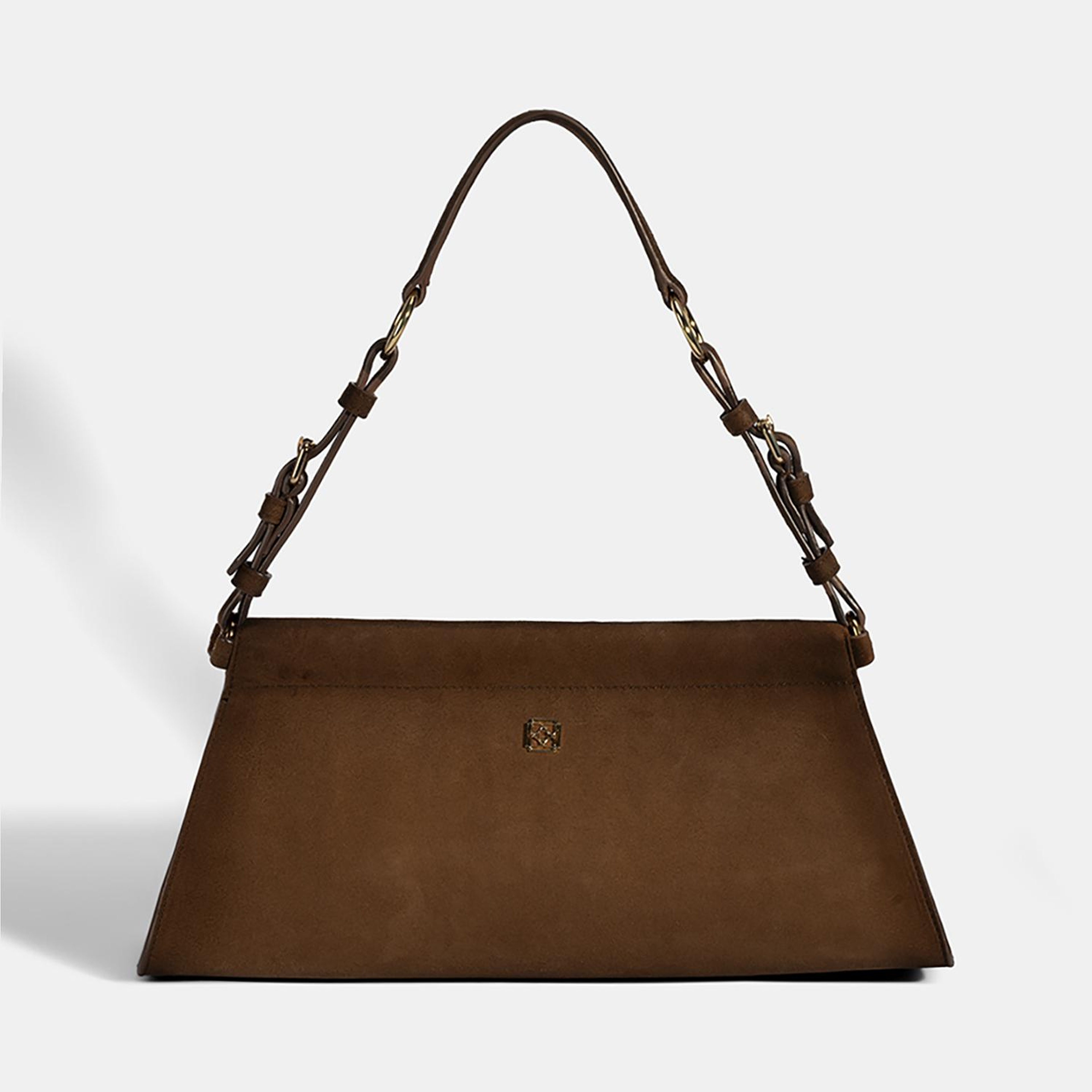 Kadın Taba Deri Omuz Çantası