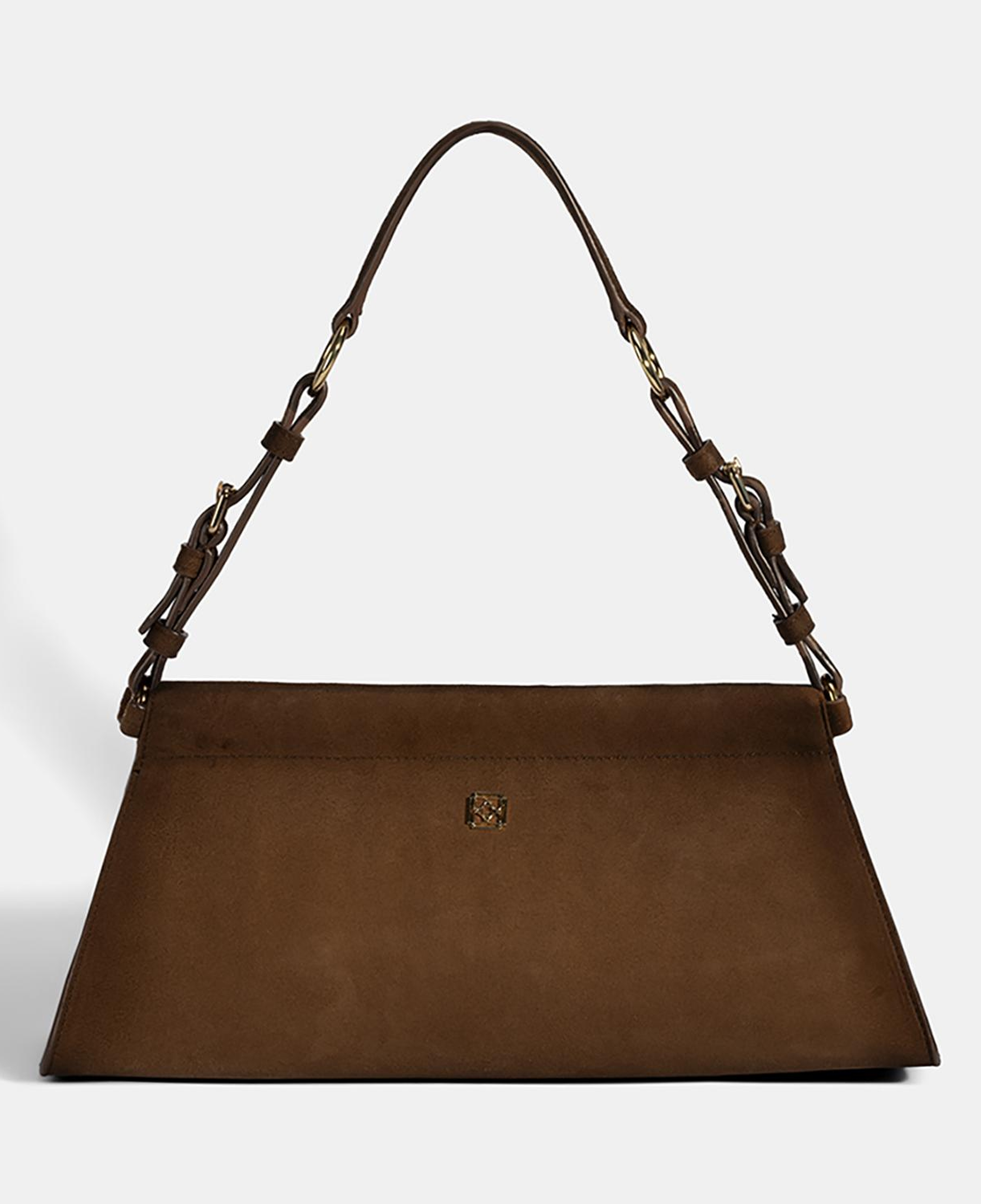 Kadın Taba Deri Omuz Çantası