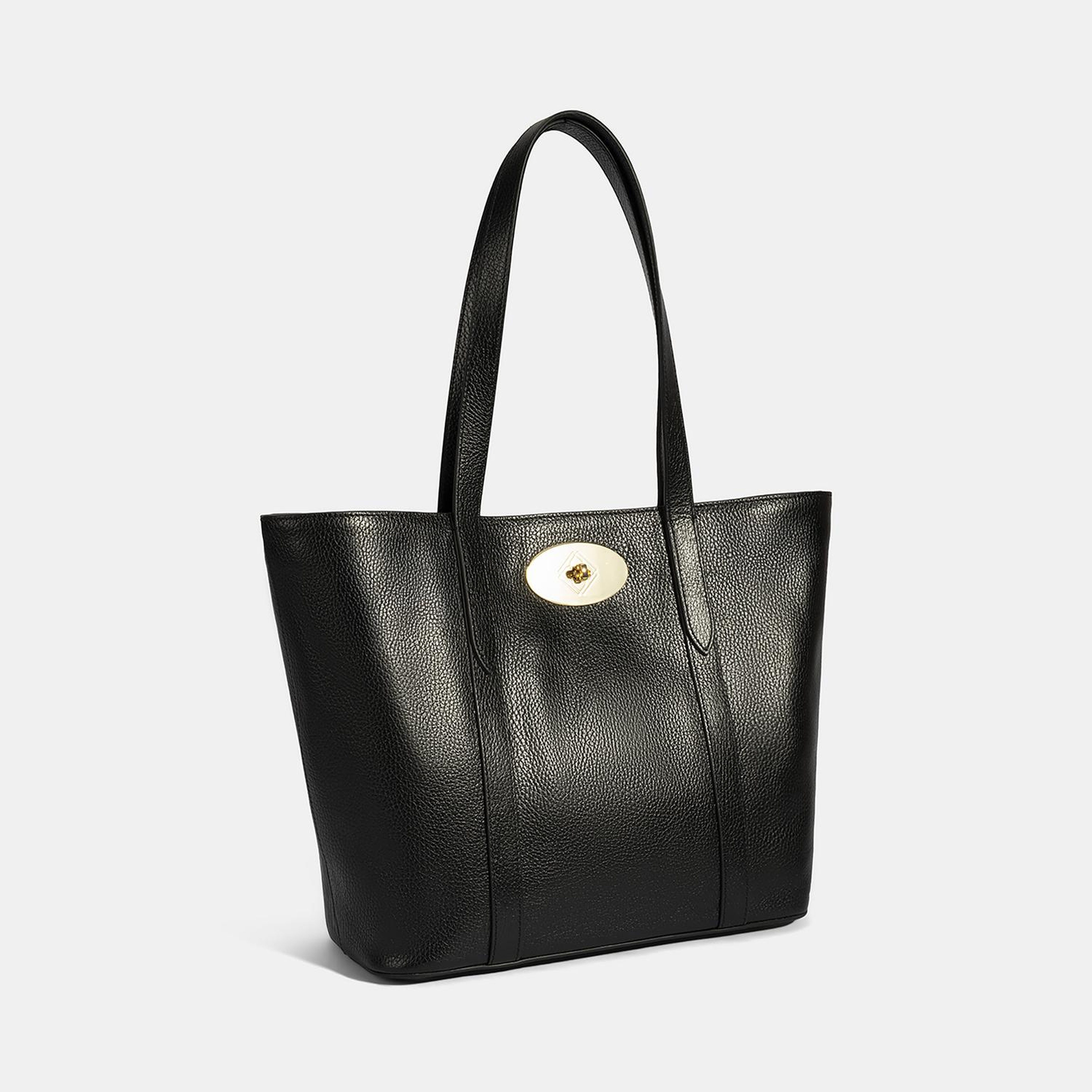 Kadın Siyah Deri Omuz Çantası