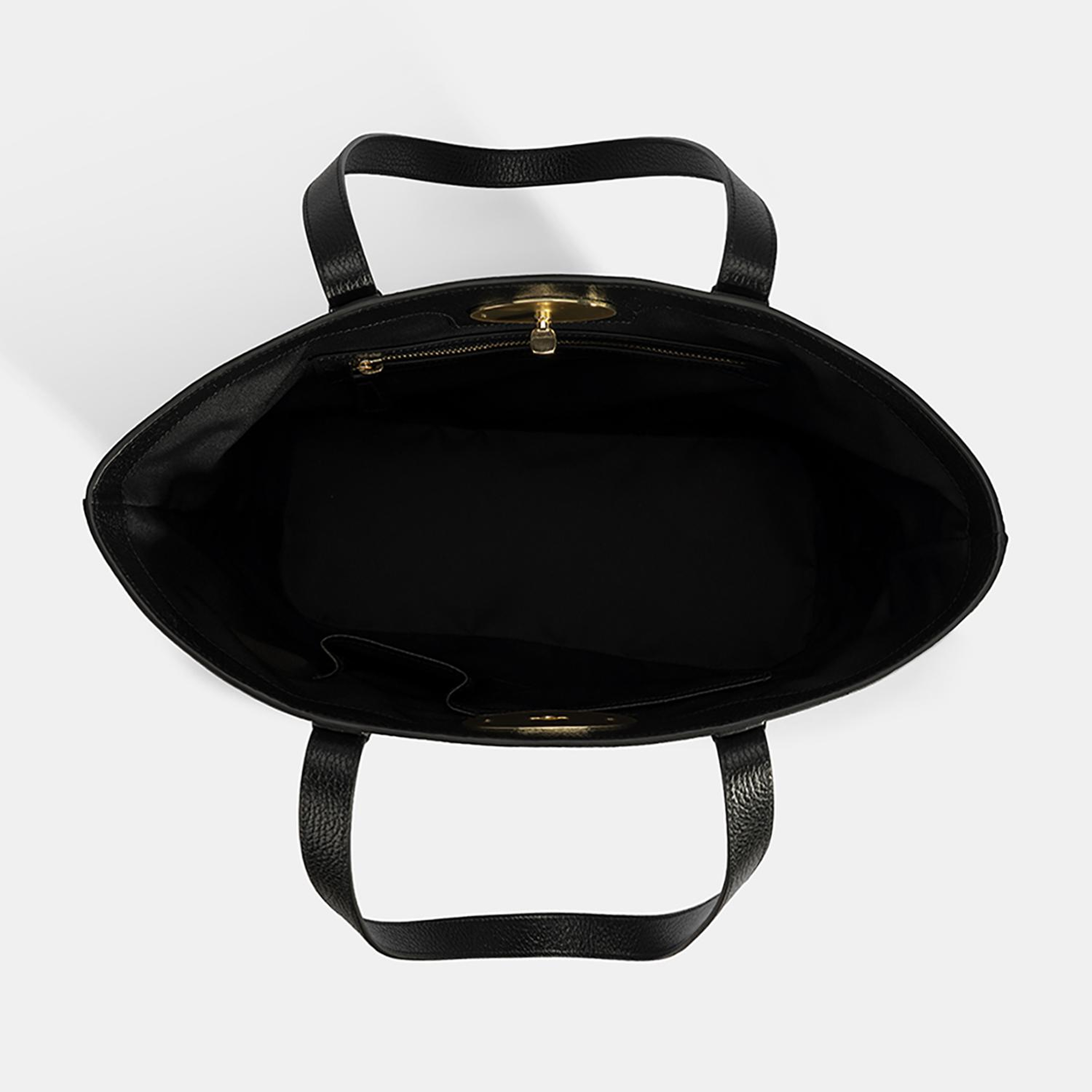 Kadın Siyah Deri Omuz Çantası