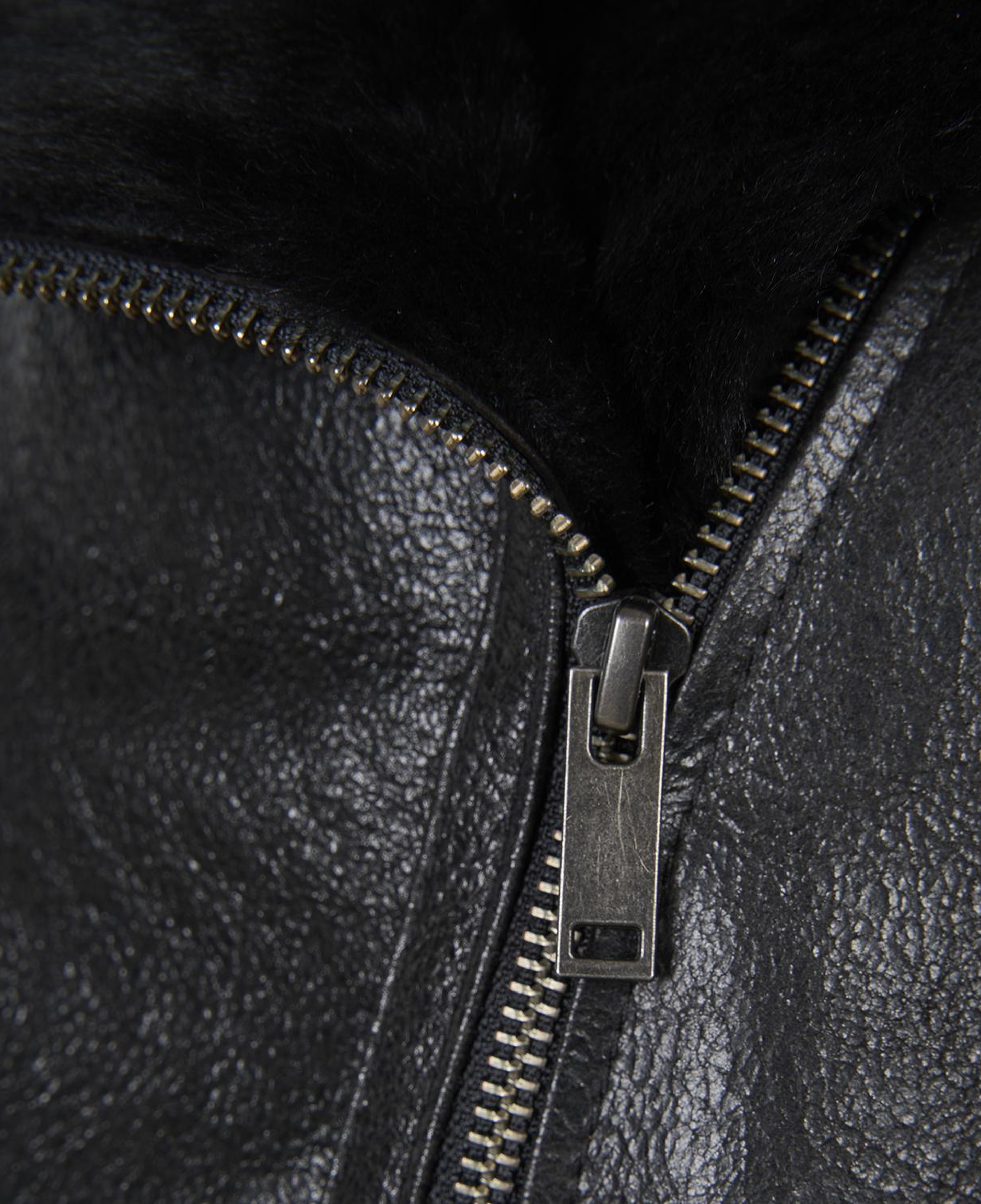 Maryan Koyu Kahve Kadın Kürk Ceket