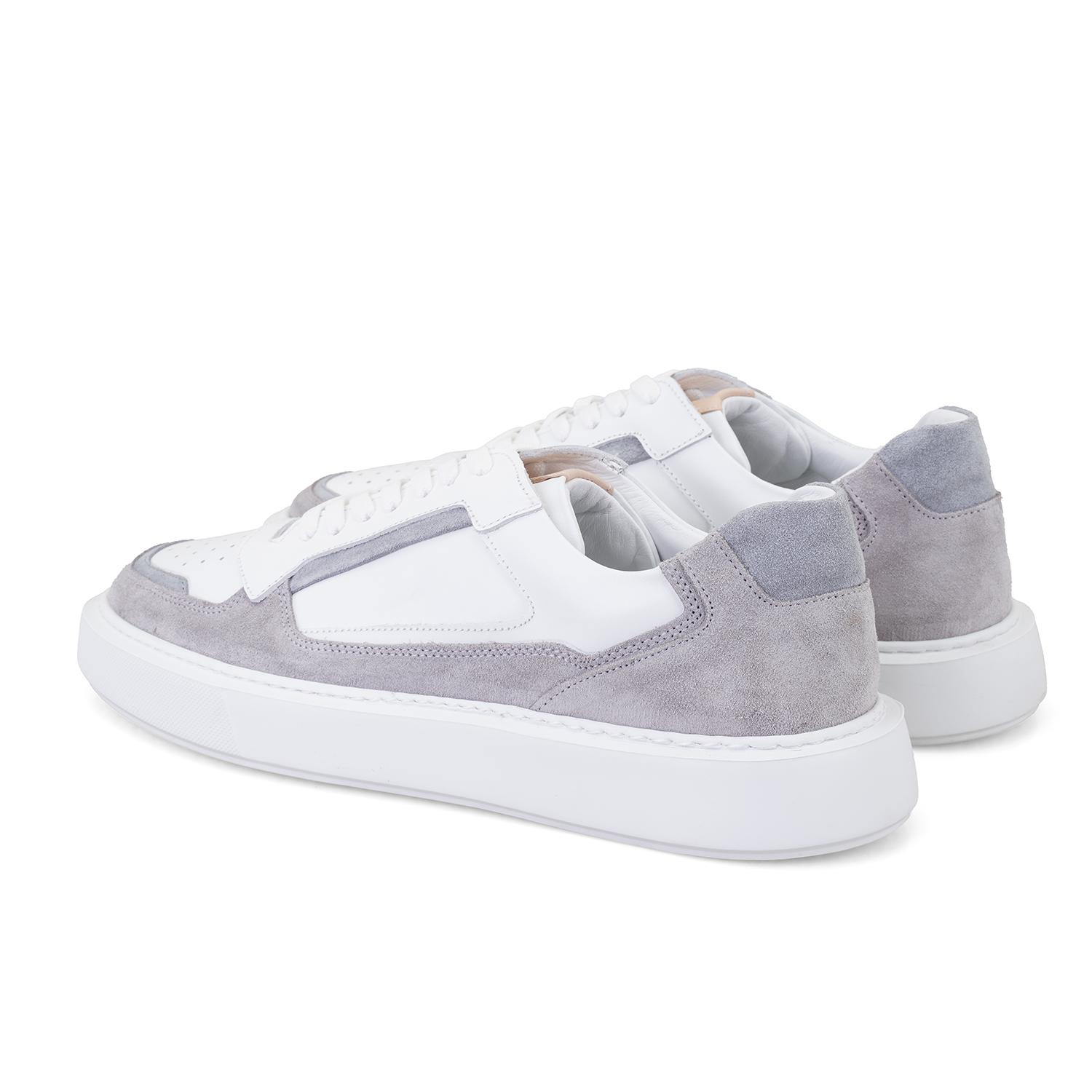 Dillon Gri Erkek Deri Spor Ayakkabı