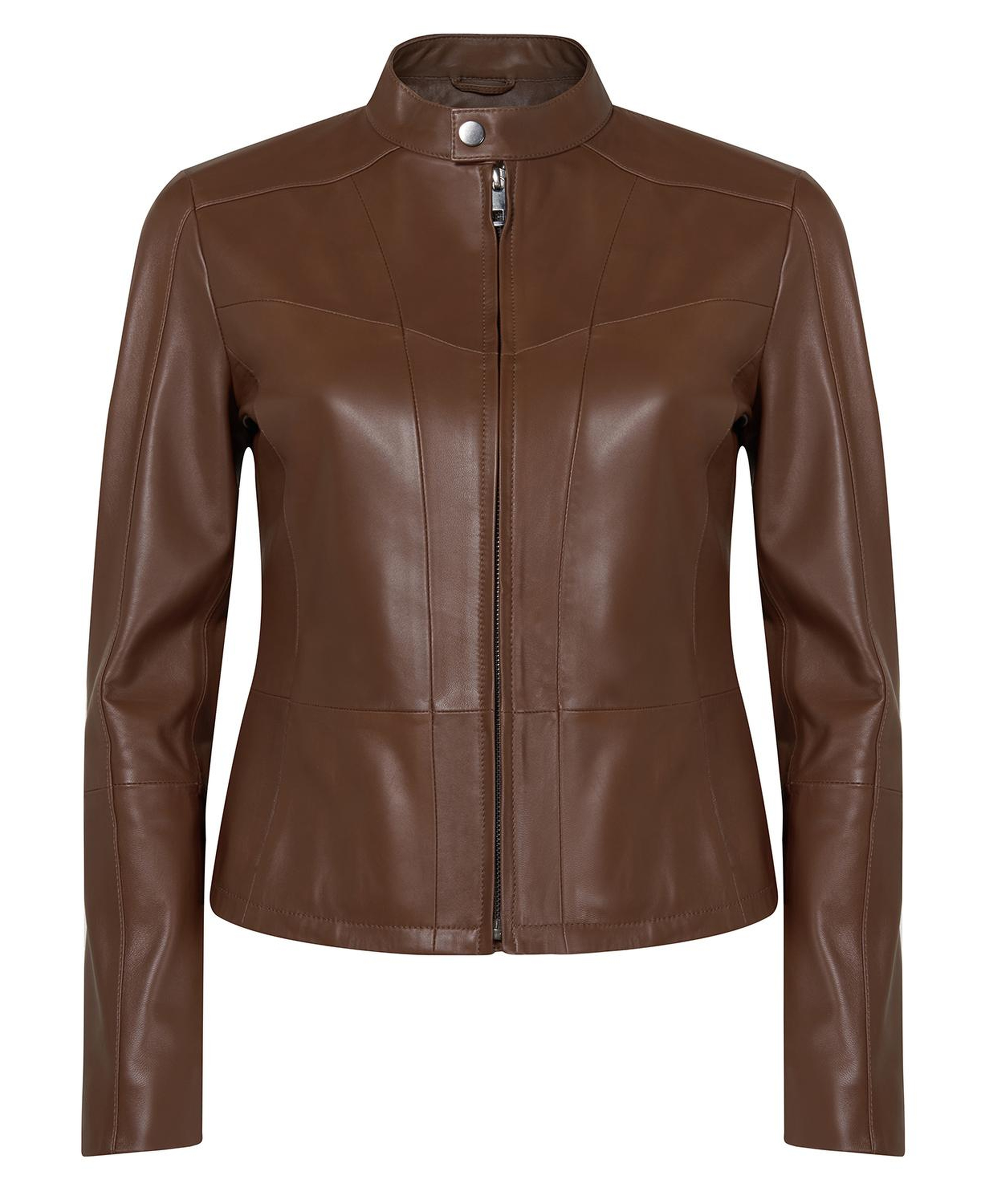 Kalle Taba Kadın Deri Ceket