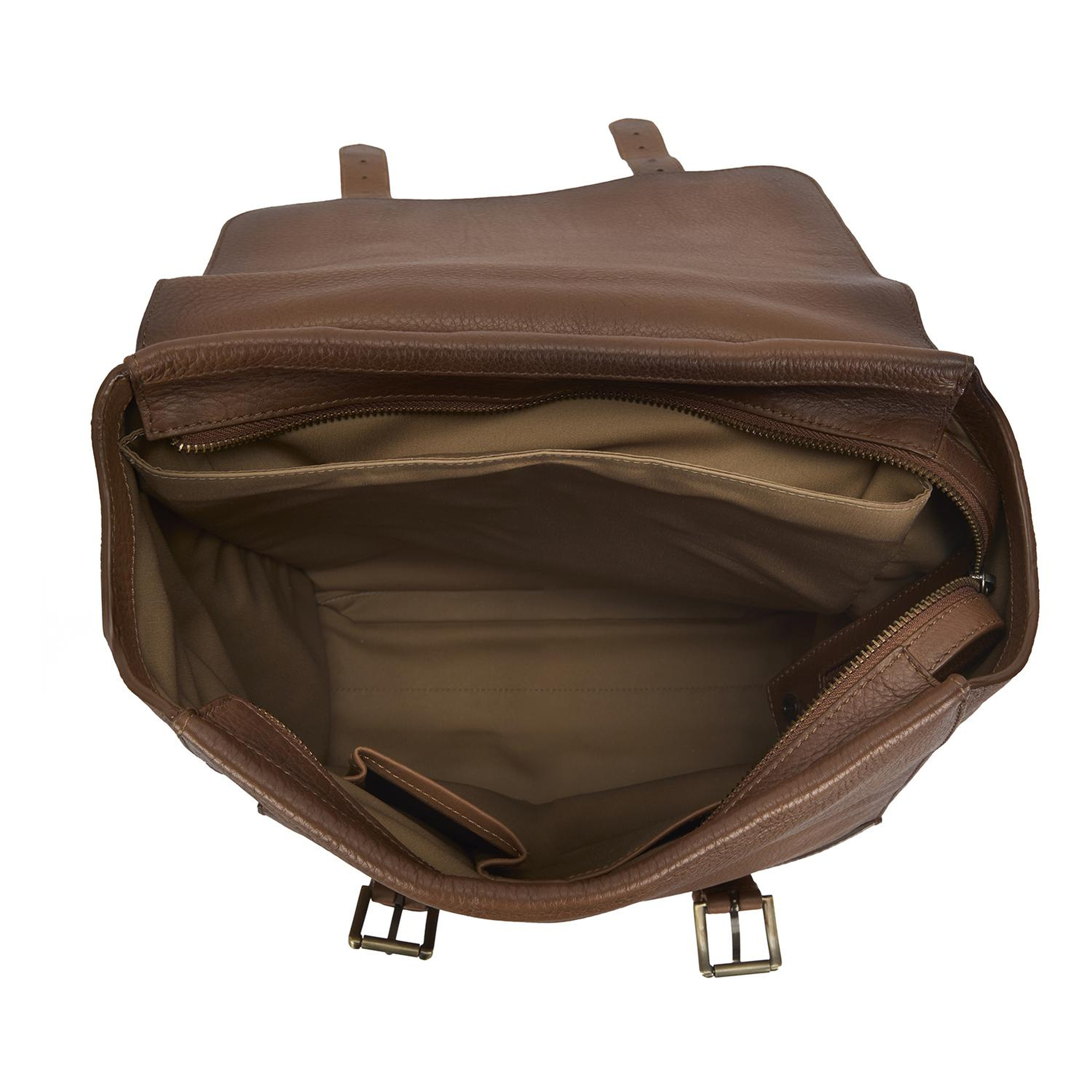 Mateo Kahve Vintage Deri Sırt Çantası