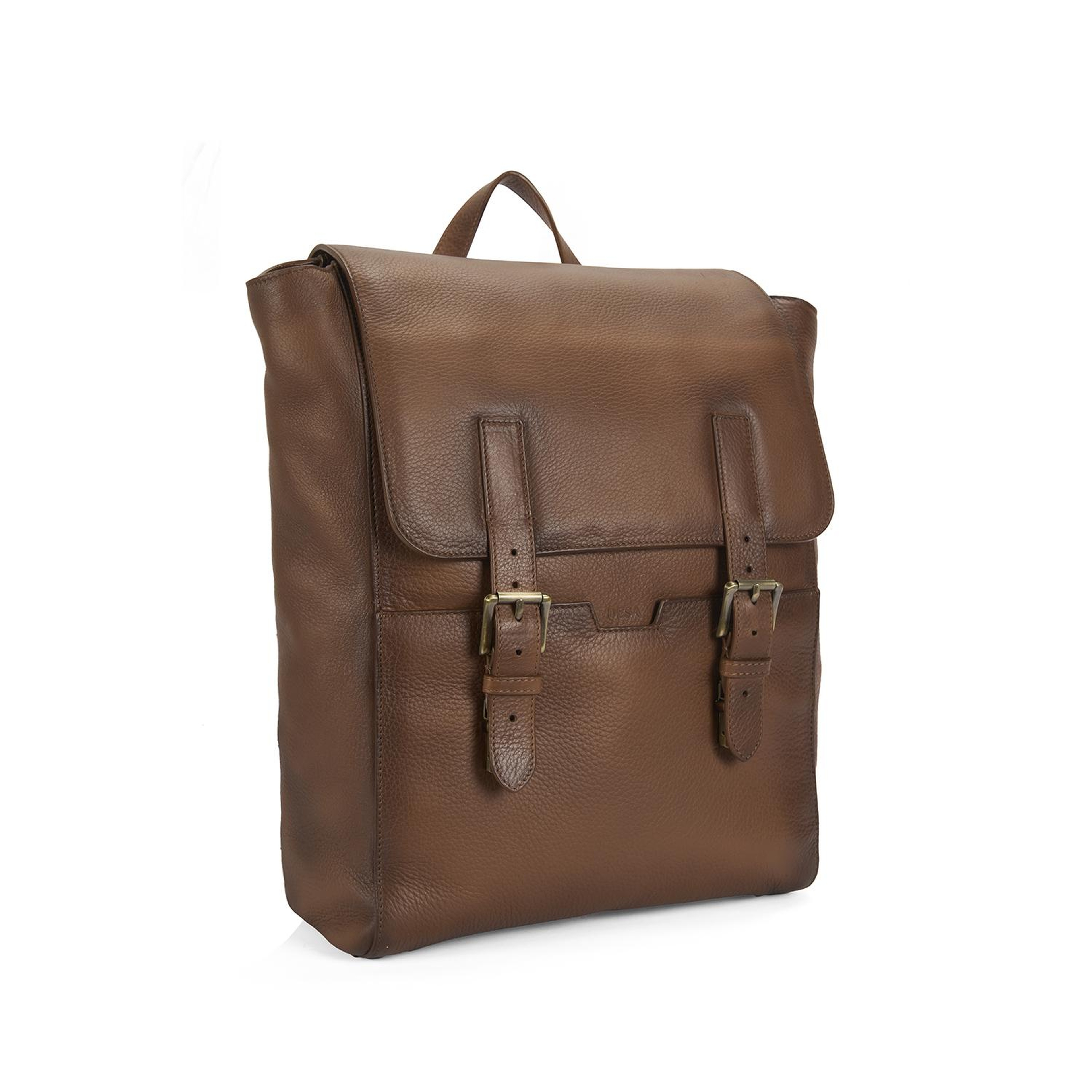 Mateo Kahve Vintage Deri Sırt Çantası