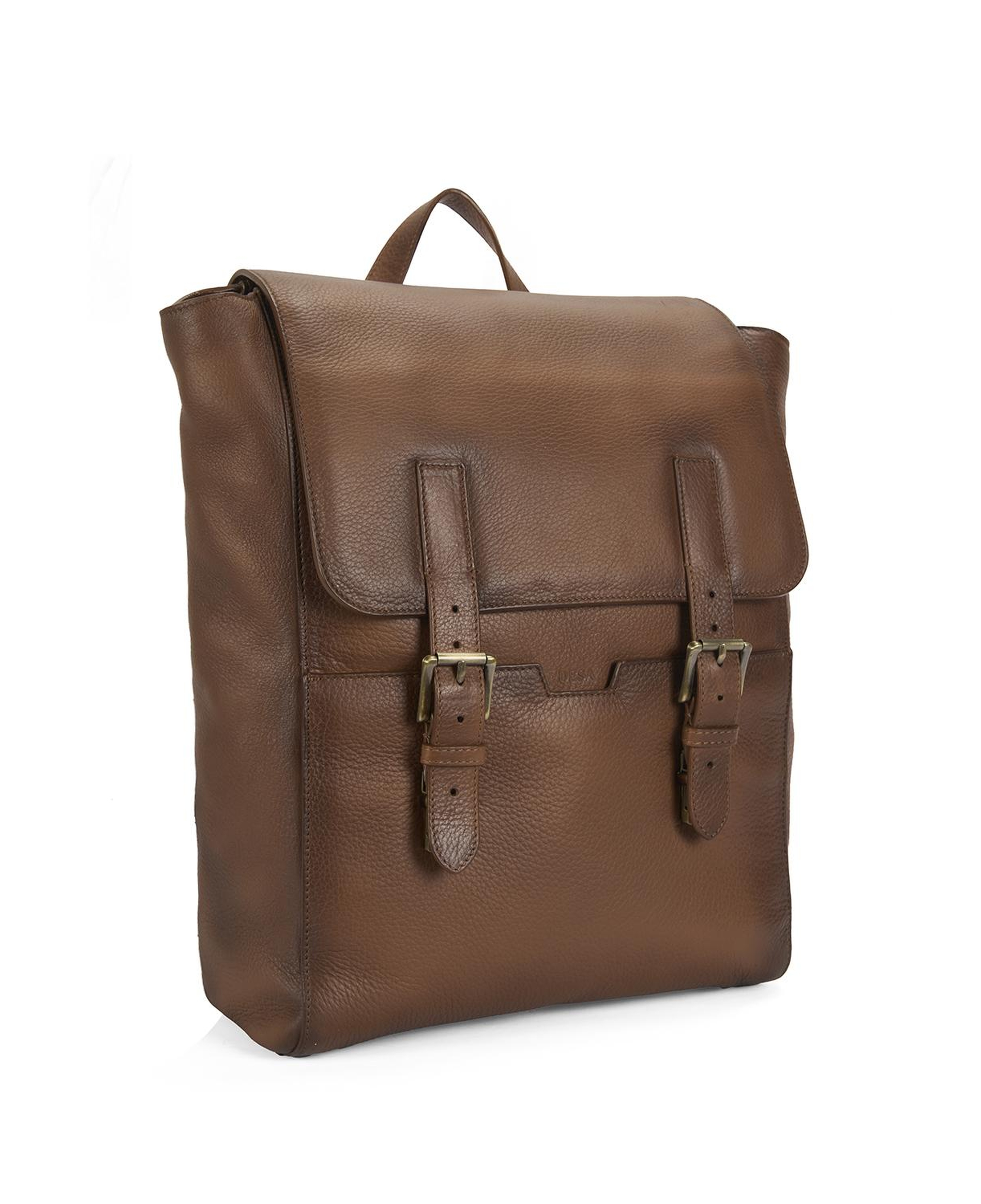 Mateo Kahve Vintage Deri Sırt Çantası