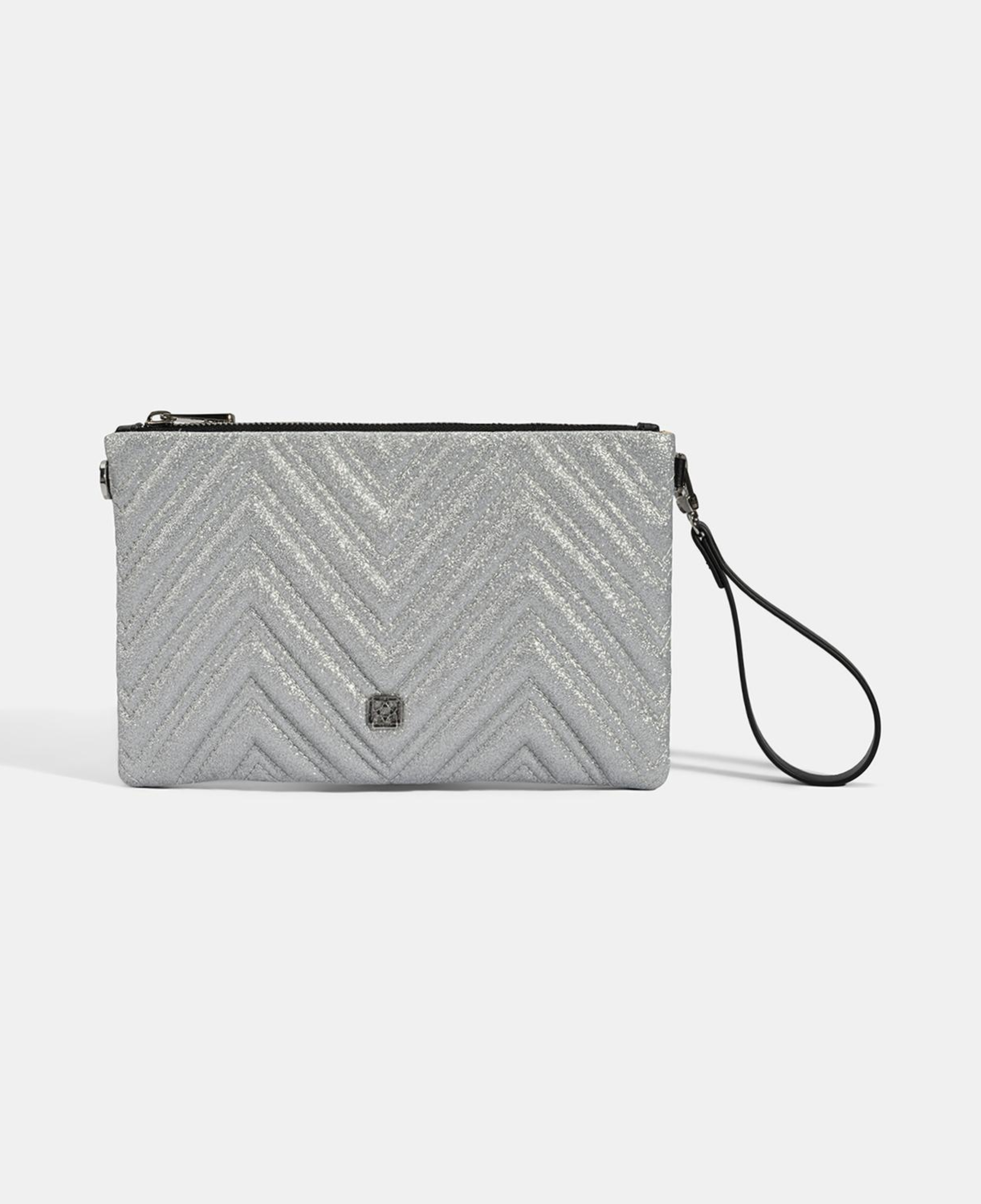 Kadın Gümüş Omuz Askılı Portföy Çanta