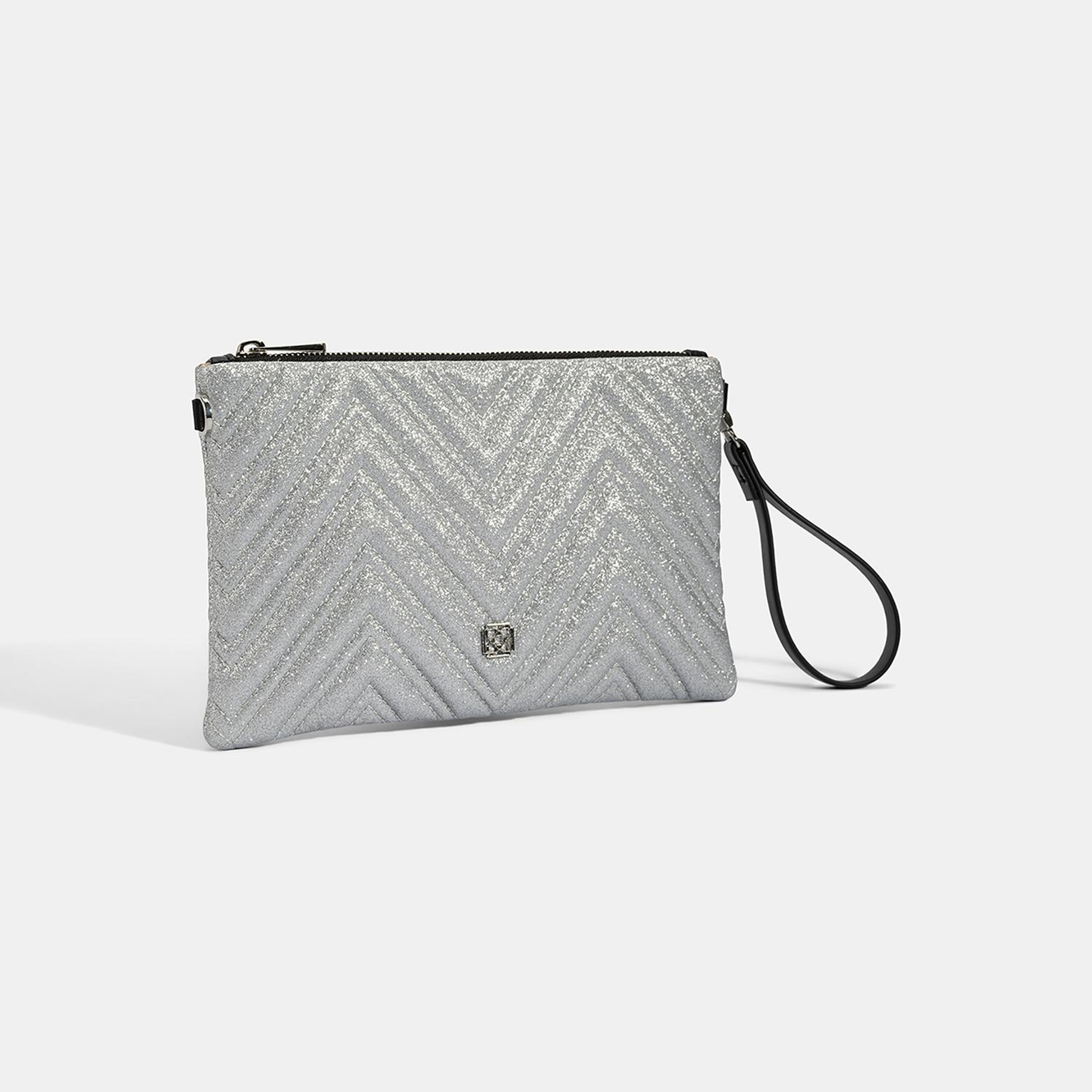 Kadın Gümüş Omuz Askılı Portföy Çanta