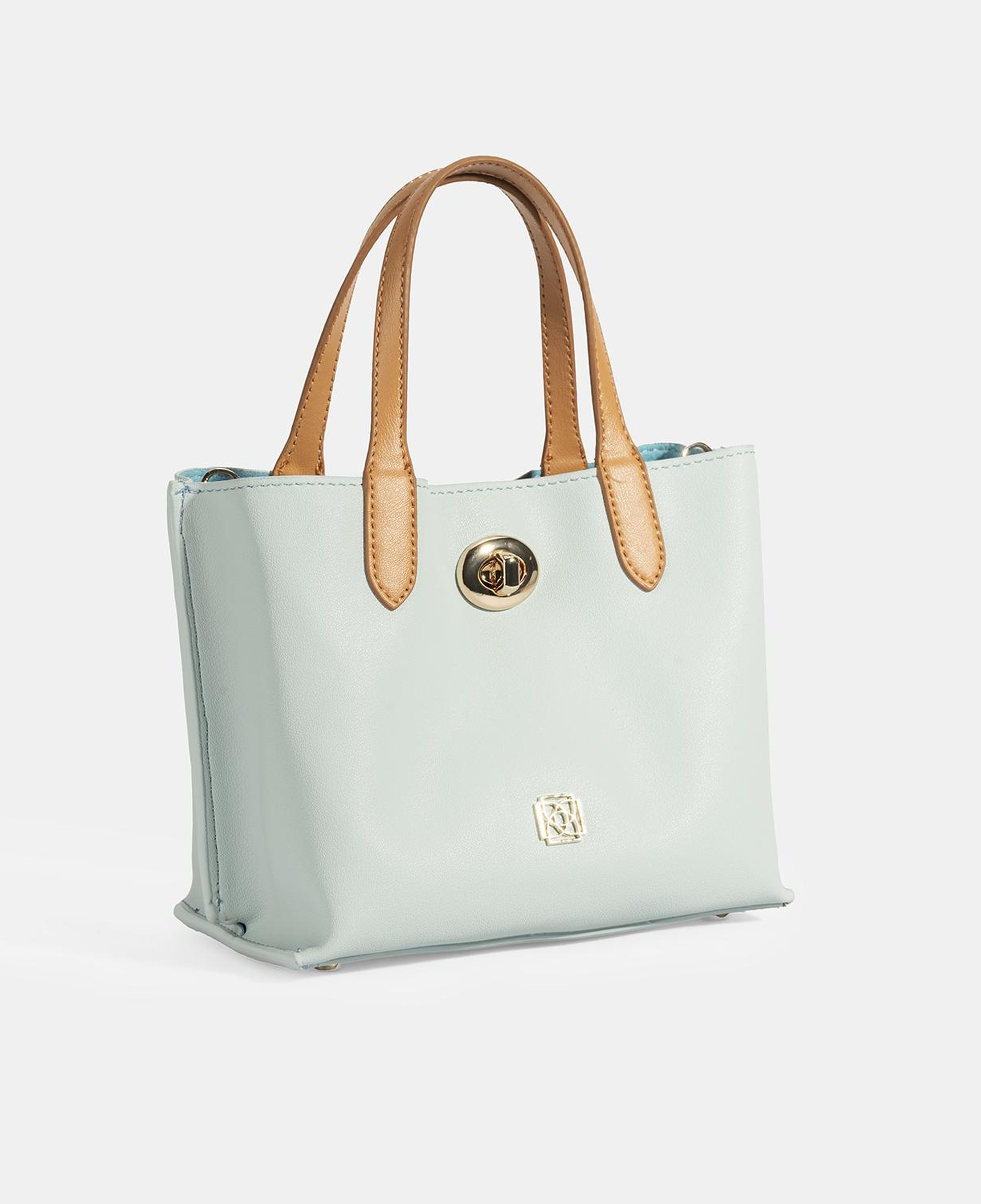 Kadın Mavi Omuz Askılı Mini El Çantası