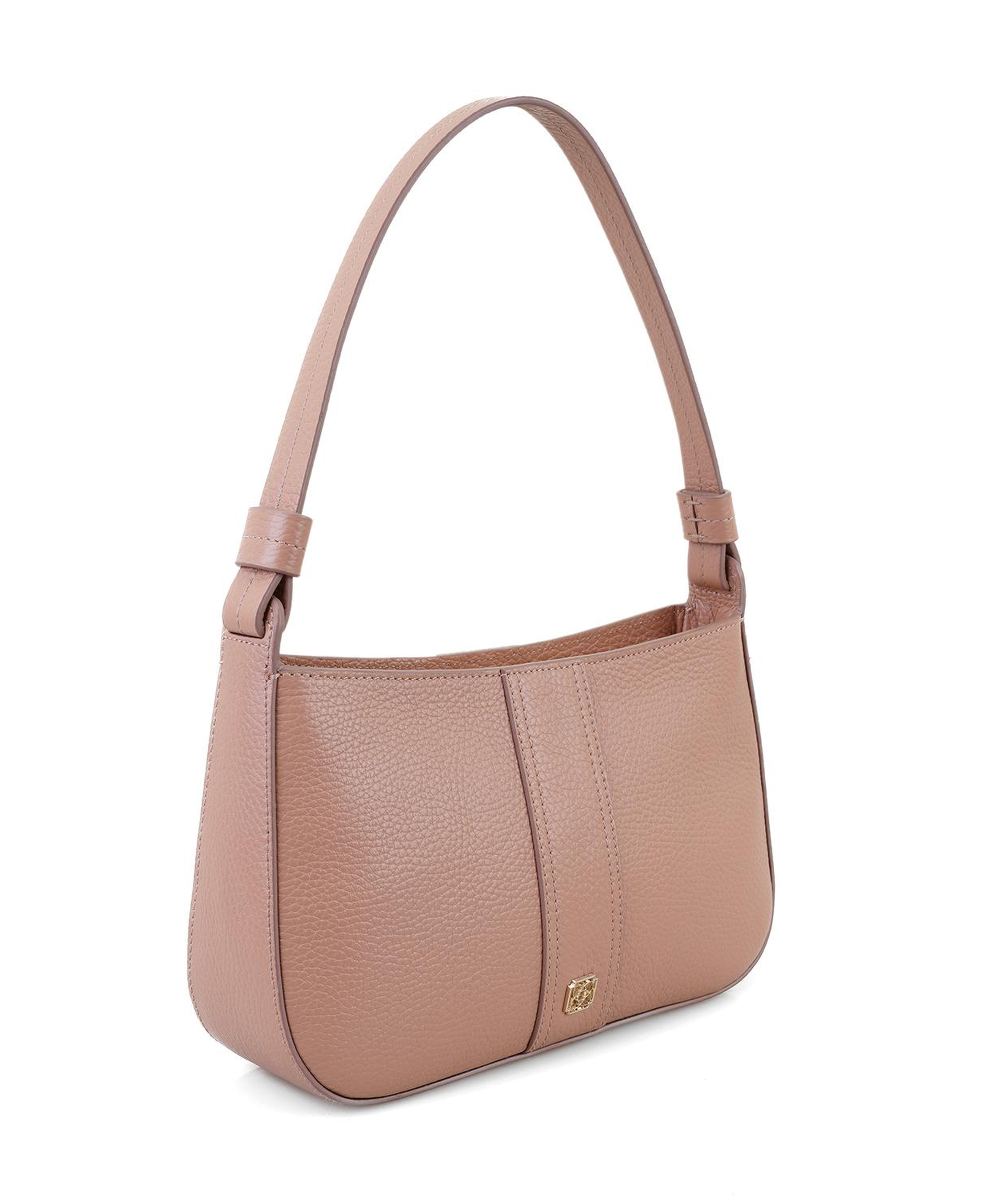 Frances Kahve Kadın Deri Omuz Çantası