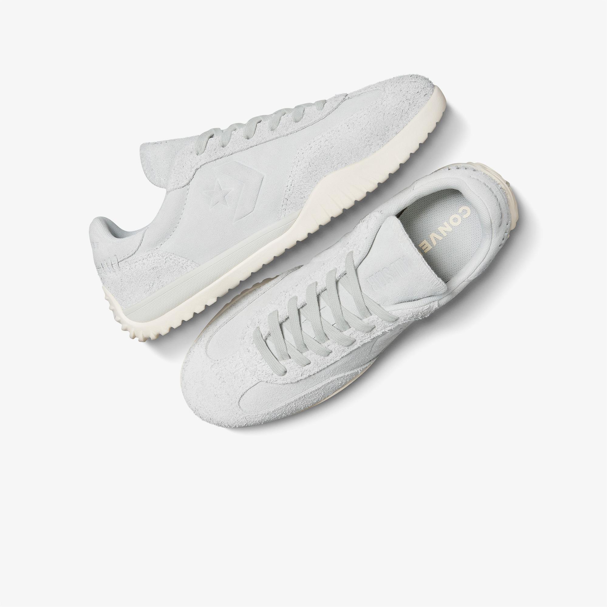 Converse Gri Converse Run Star Trainer Colourful Suede Unisex Sneaker