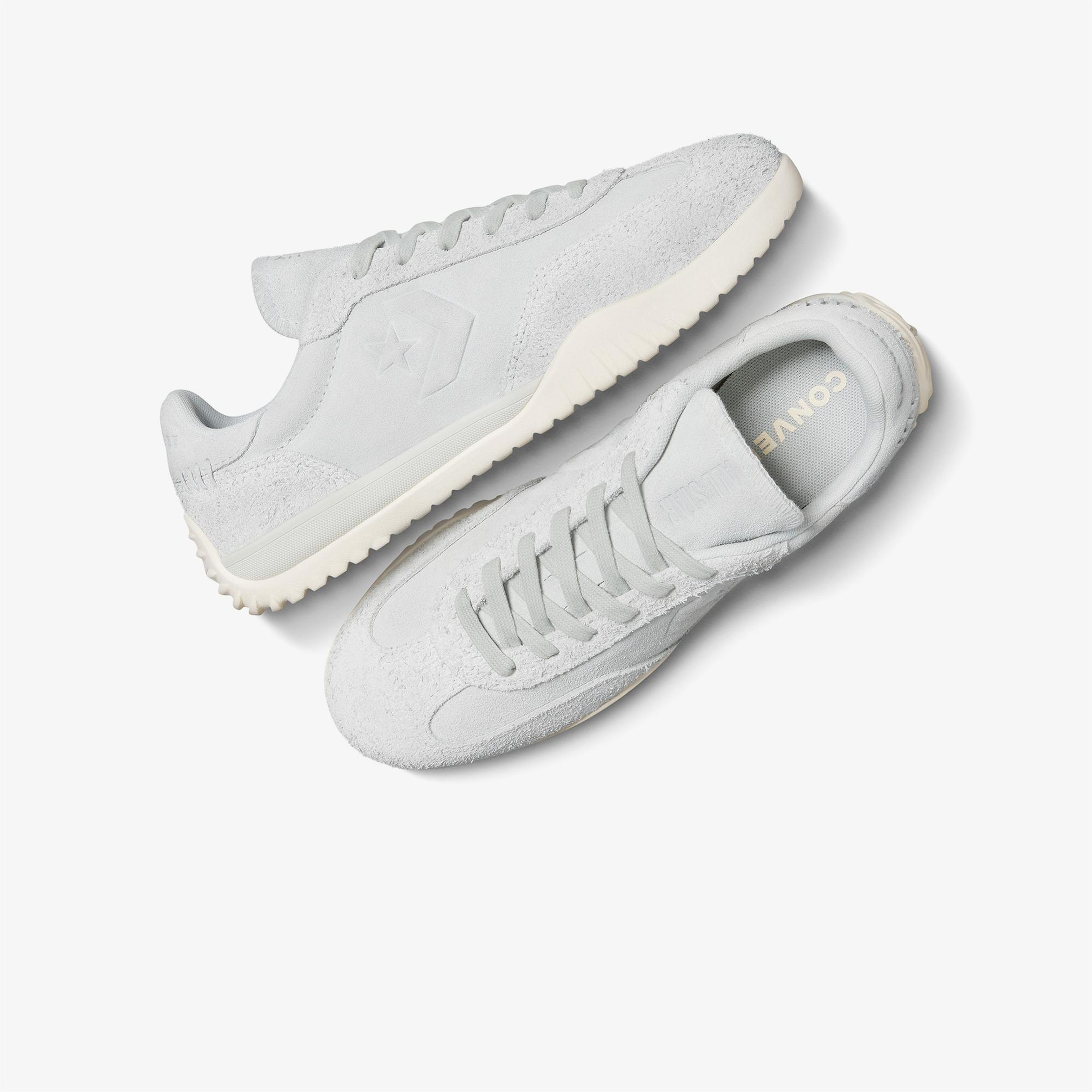 Converse Run Star Trainer Colourful Suede Unisex Gri Sneaker