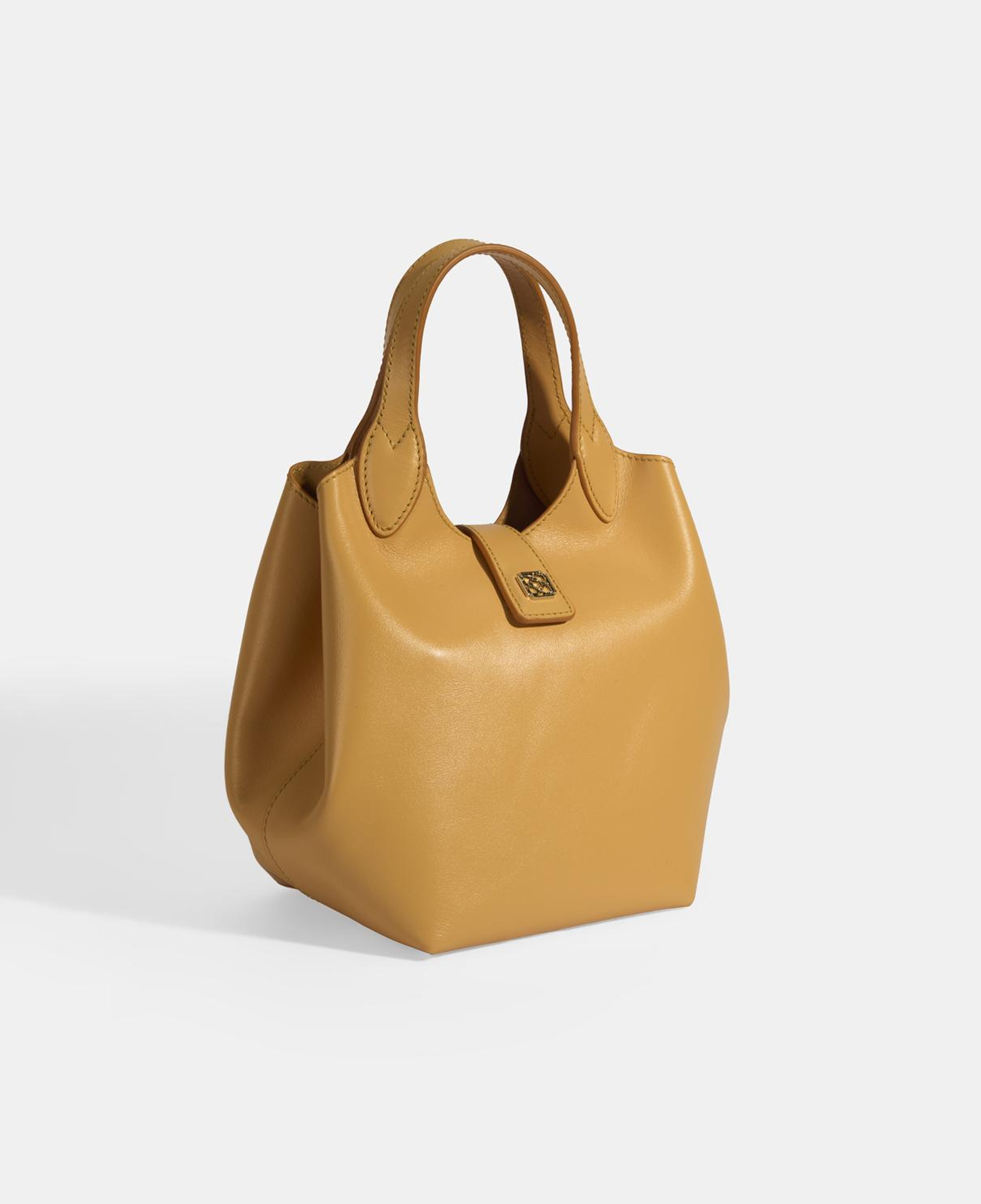 Kadın Turuncu Deri Omuz Çantası