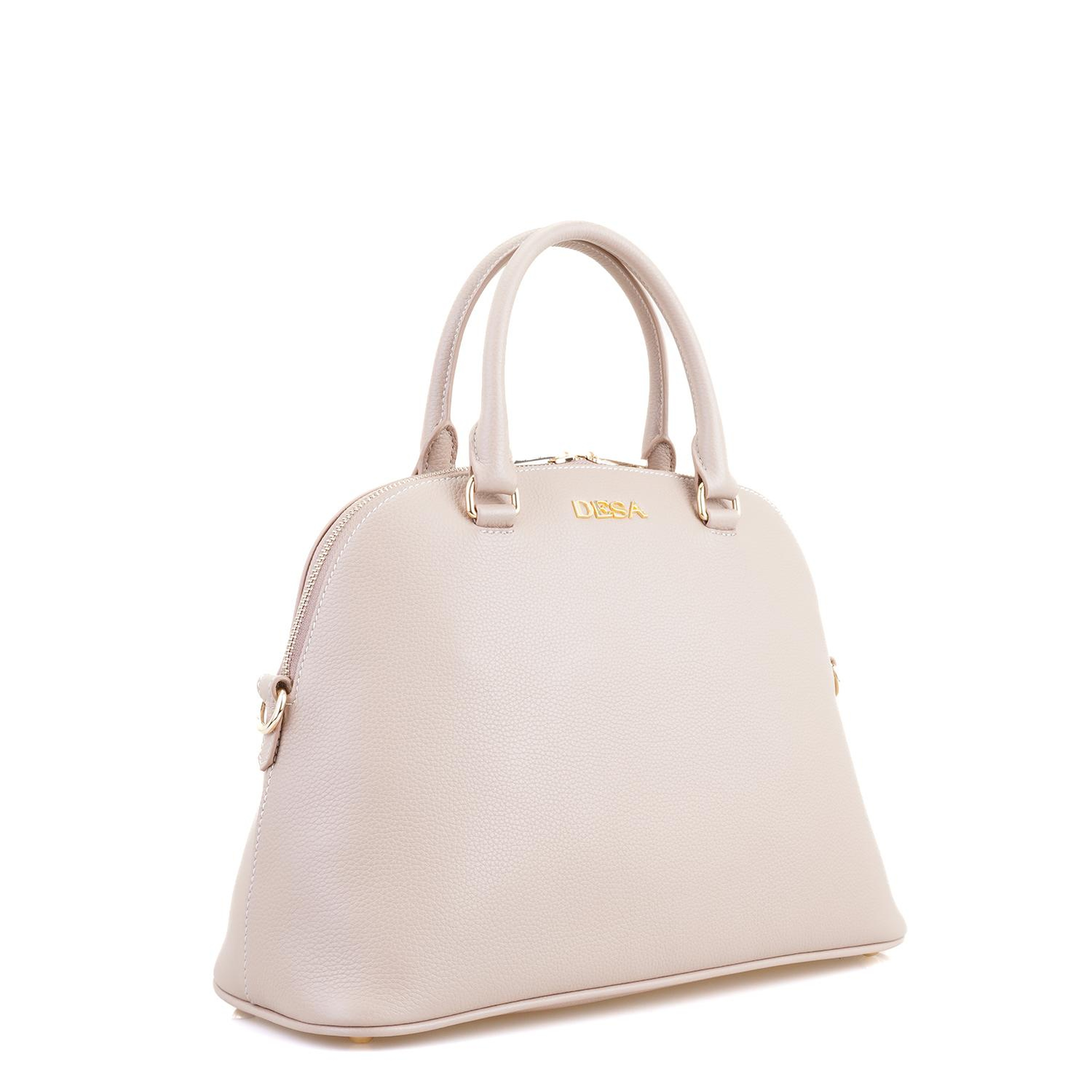 Khushi Krem Kadın Deri El Çantası