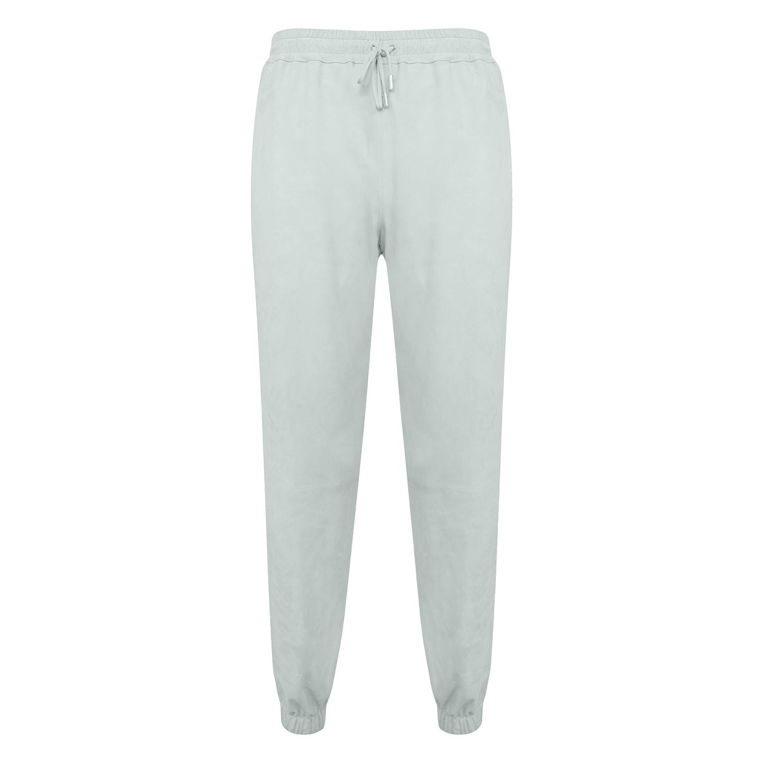 Tekla Yeşil Kadın Yüksek Bel Süet Jogging Pantolon