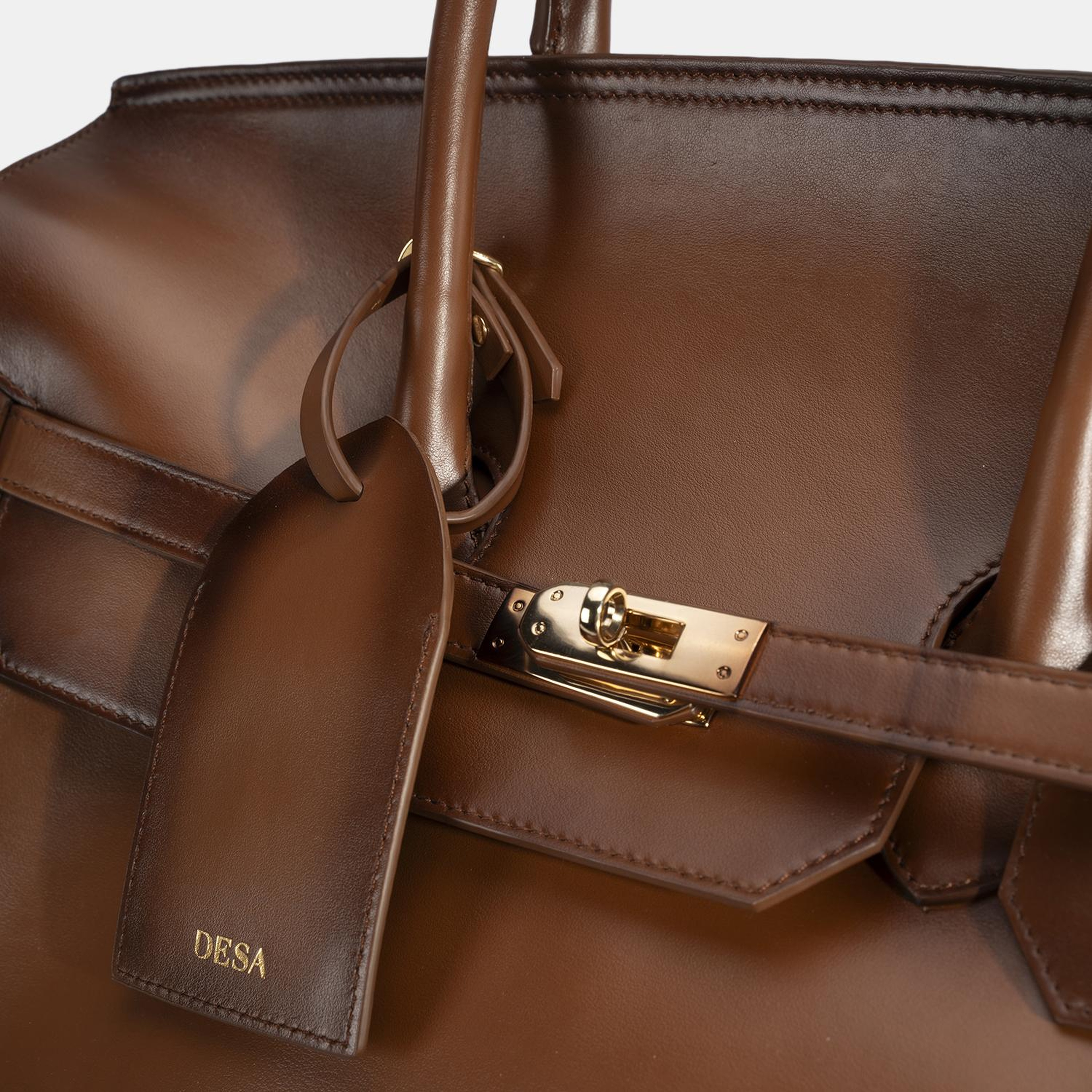 Kahverengi Deri Kabin Valiz