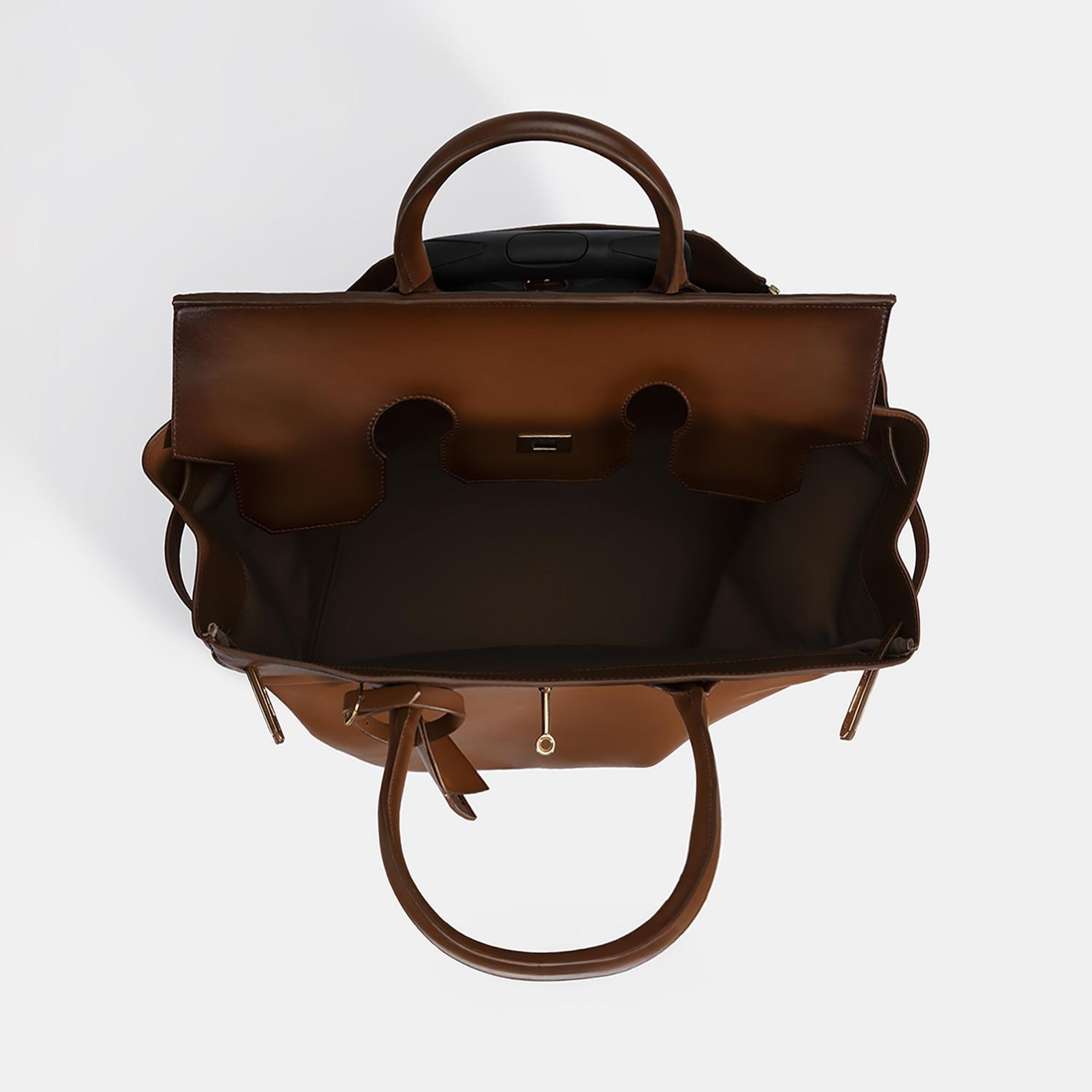 Kahverengi Deri Kabin Valiz