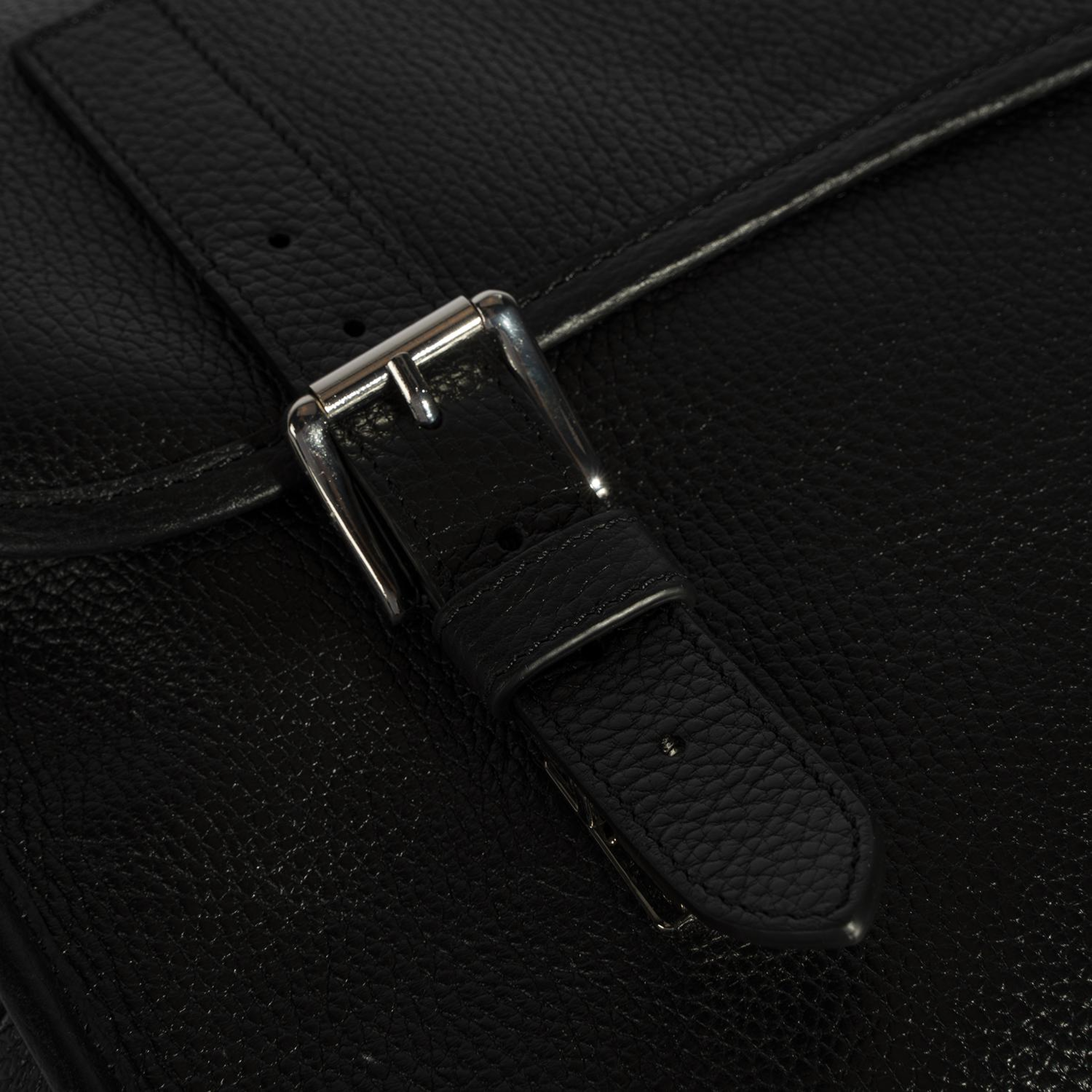 Erkek Siyah Deri Evrak Çantası